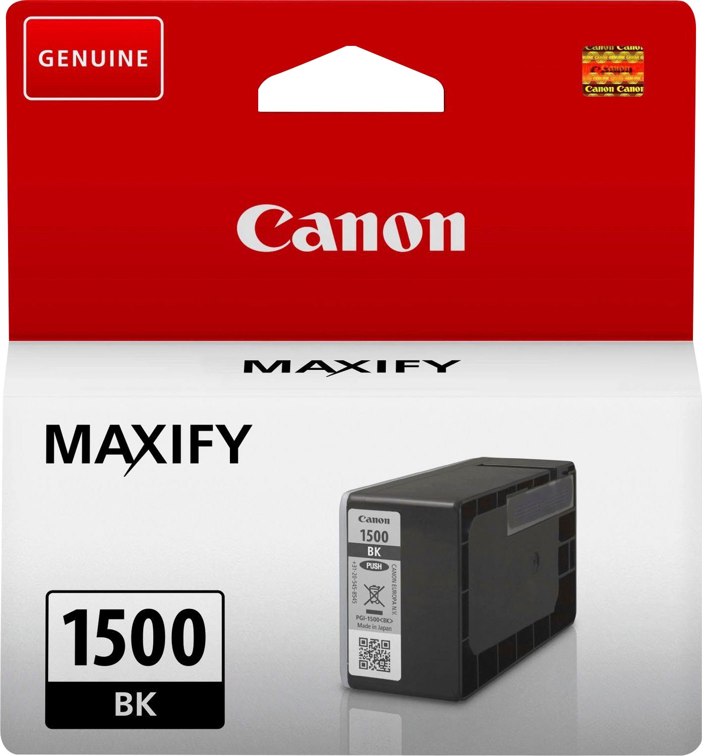 Canon Tintenpatrone »PGI-1500BK«, (1 St.), original Druckerpatrone 1500 schwarz