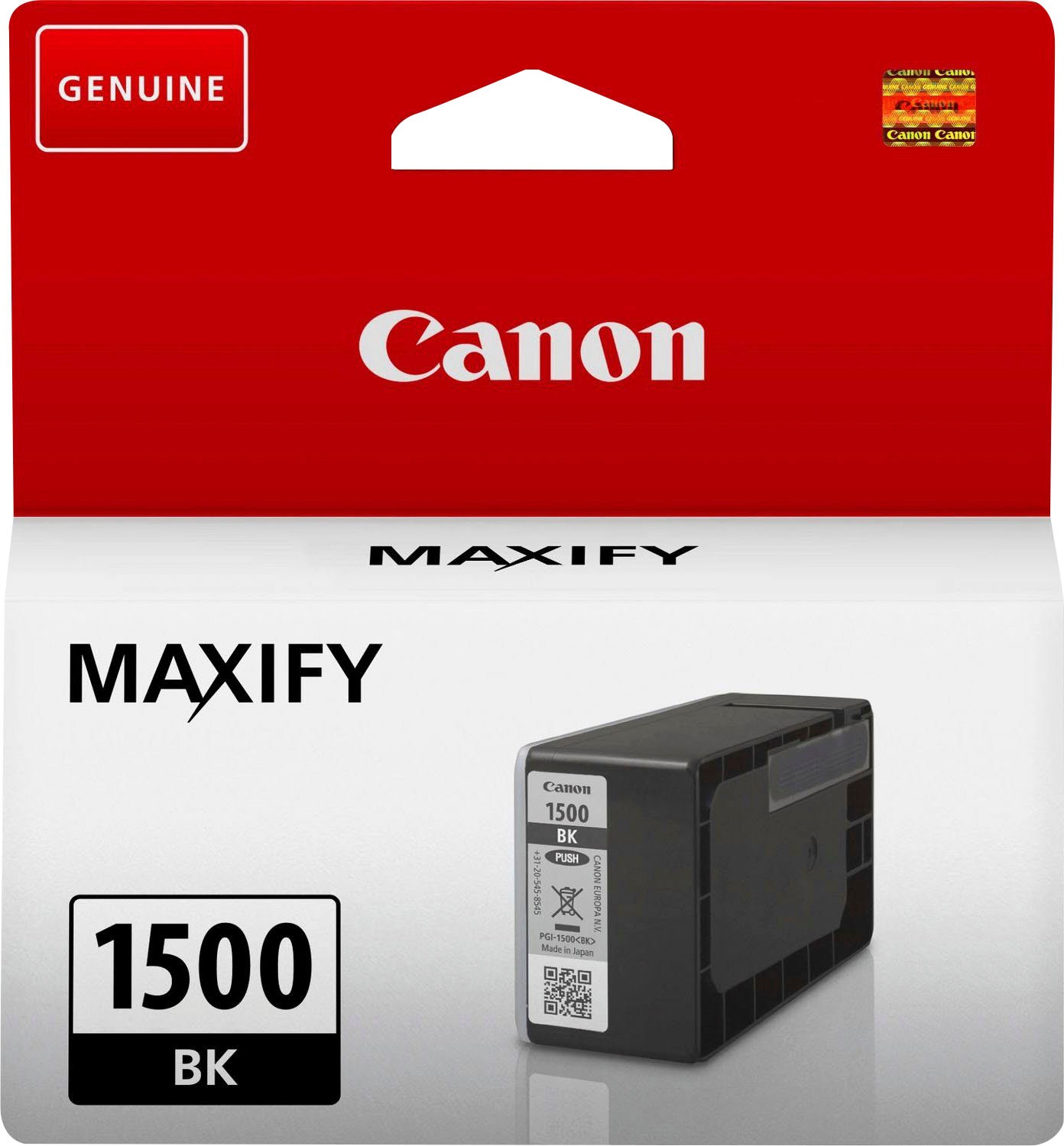 Image of Canon Tintenpatrone "PGI-1500BK" original Druckerpatrone 1500 schwarz