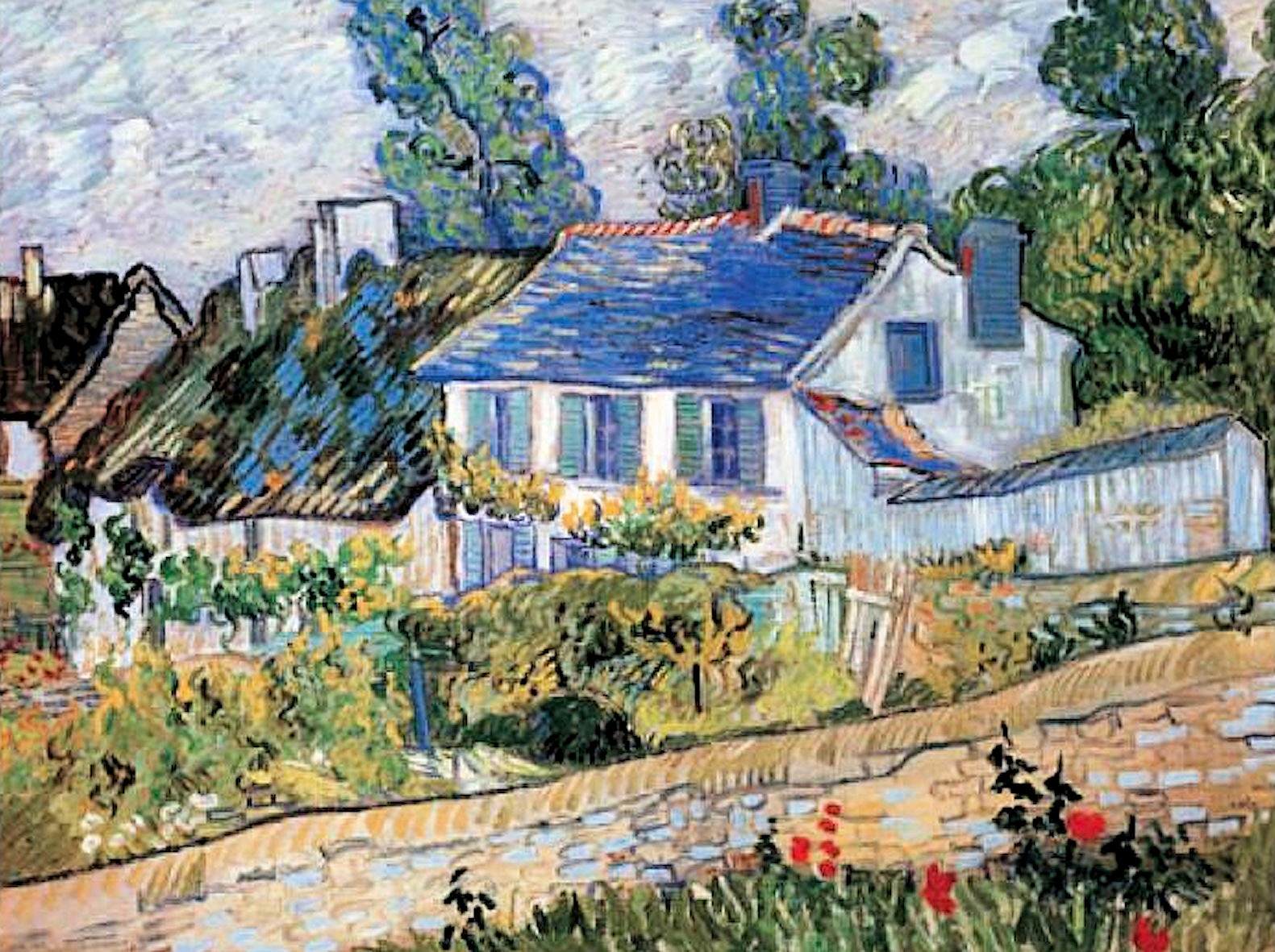 Image of Home affaire Kunstdruck »VAN GOGH / Haus bei Avers«, (1 St.) bei Ackermann Versand Schweiz