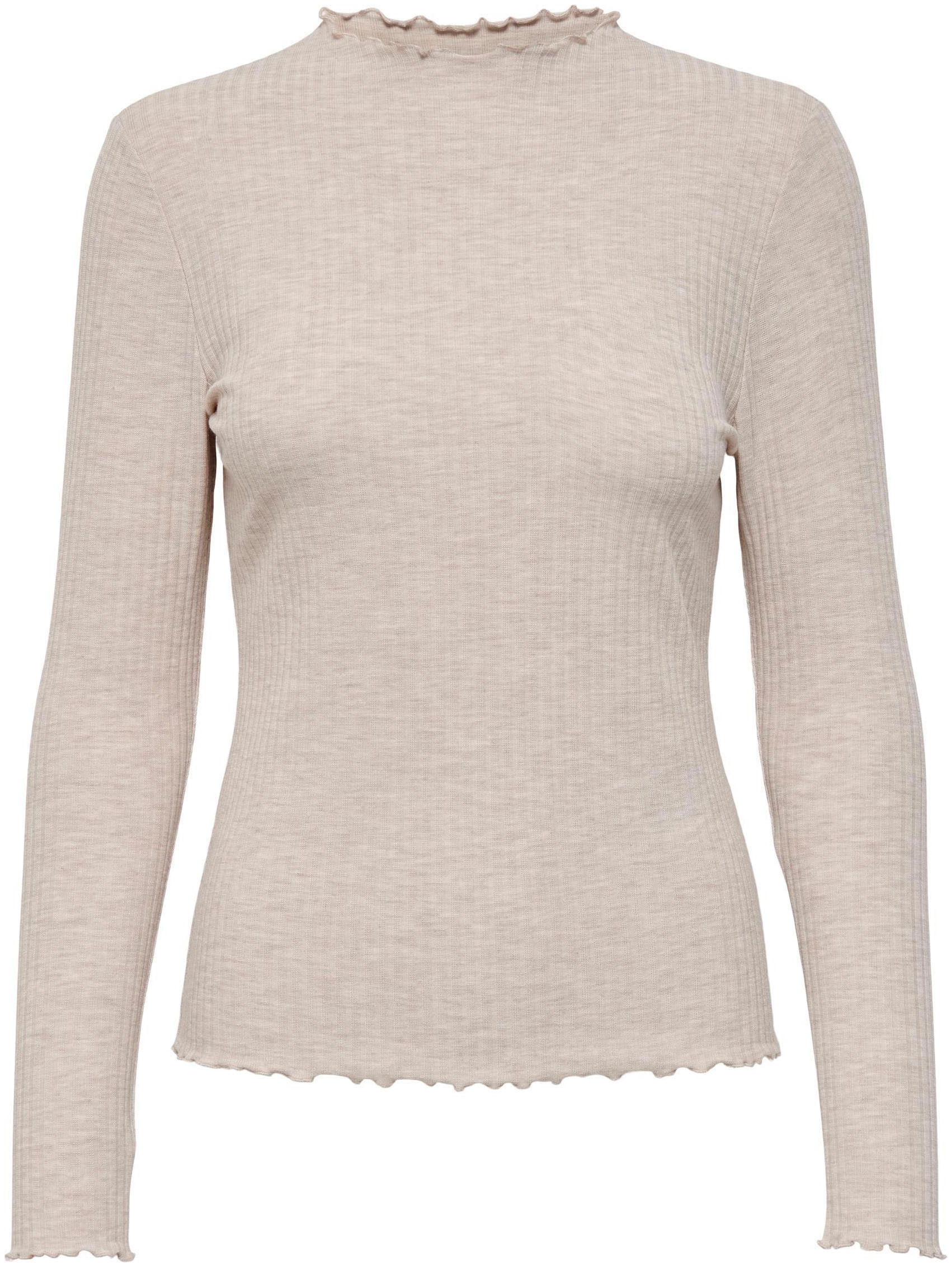 ONLY Langarmshirt »ONLEMMA L/S HIGH NECK TOP«