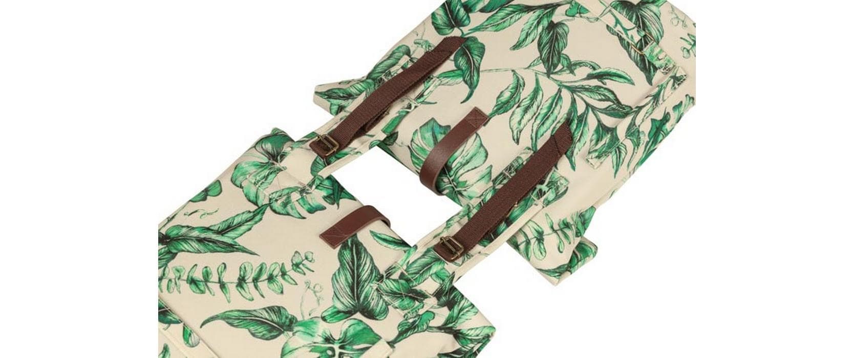 Basil Gepäckträgertasche »Basil Ever-Green Doppelt. beig«