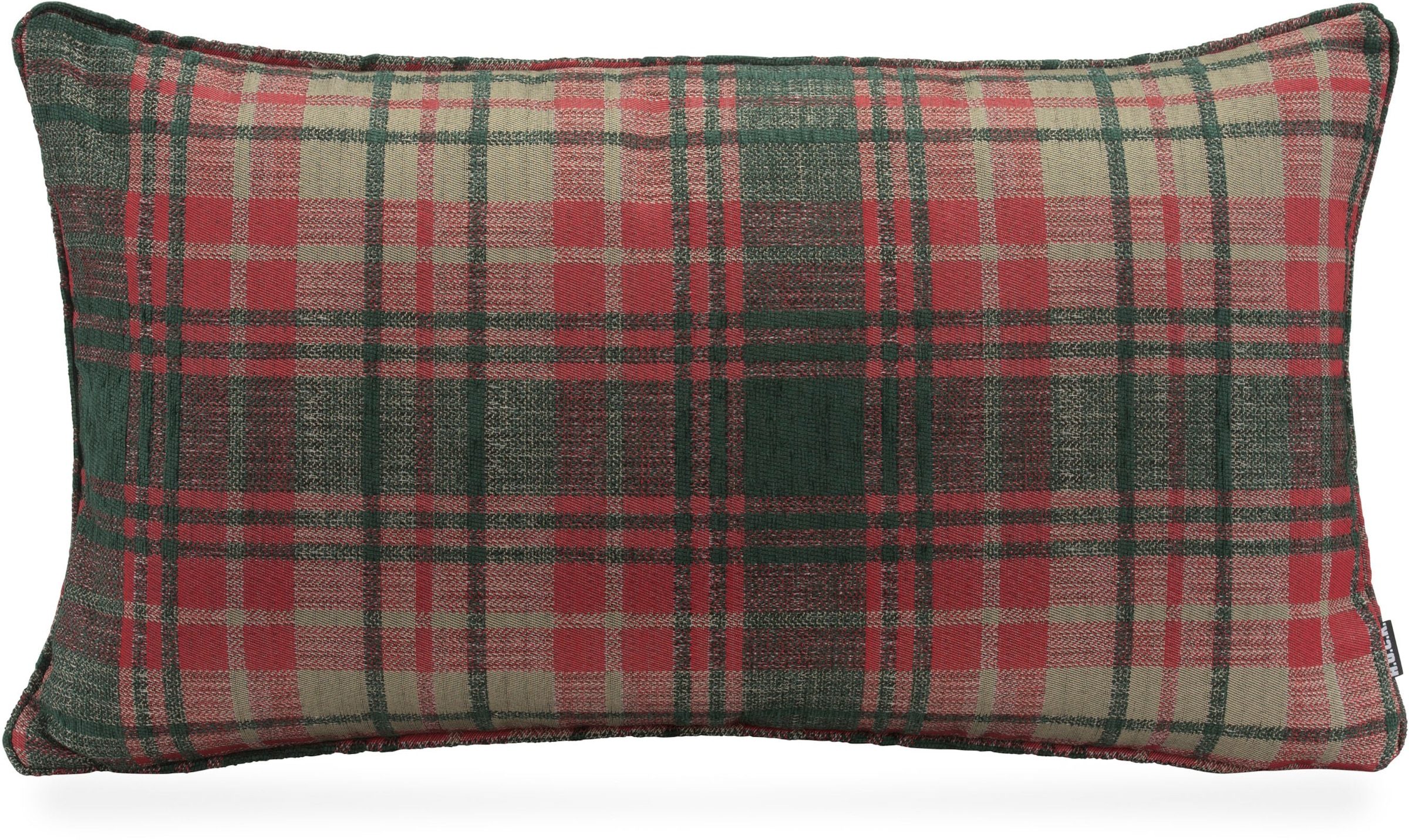 Image of H.O.C.K. Dekokissen "Eddy" Karo, Weihnachtskissen, inkl. Füllung, Bezug mit Reissverschluss