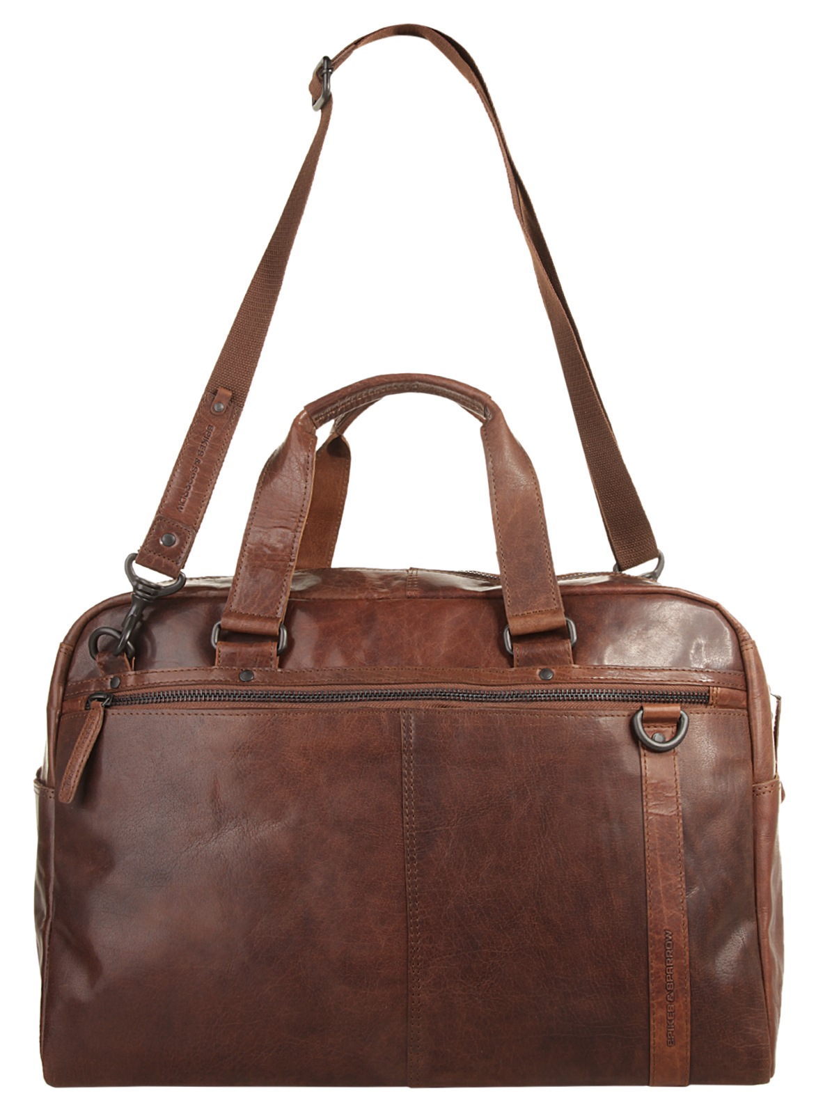 Spikes & Sparrow Sac de voyage echt Leder