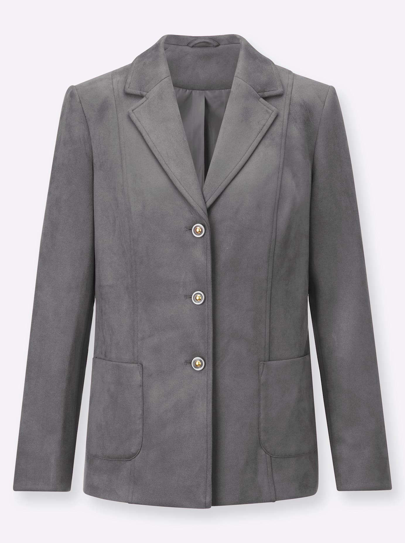 Classic Jackenblazer »Lederimitat-Blazer«