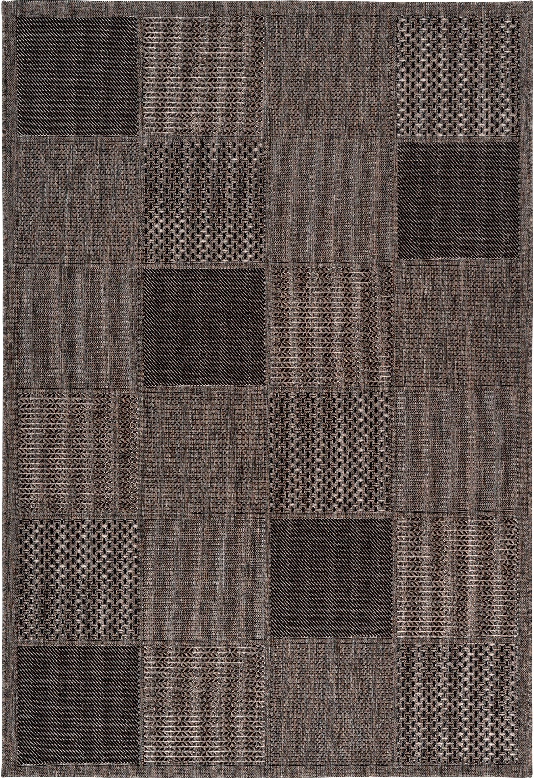 calo-deluxe Teppich »Perugia 1040«, rechteckig, 7 mm Höhe, In- und Outdoor geeignet, Wohnzimmer