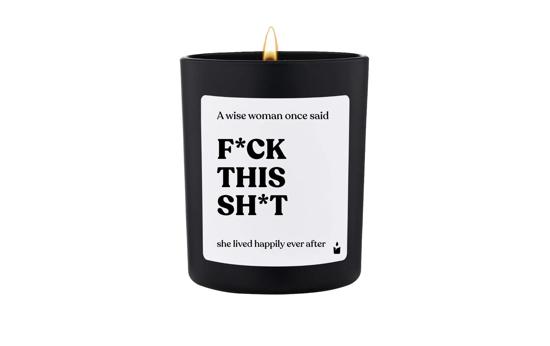 Image of Duftkerze "ChattyCandles A wise woman once 6,7 x 8 cm"