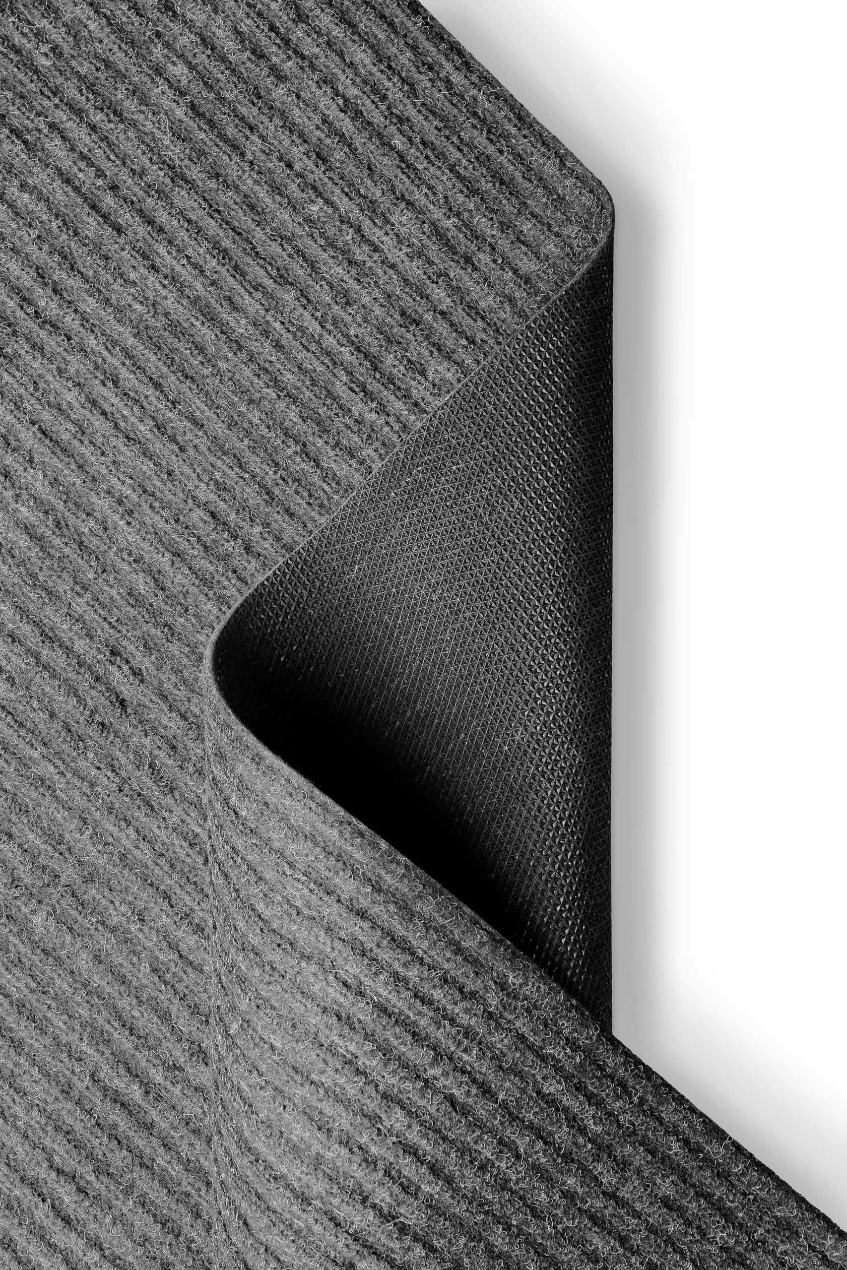 Wecon home Teppich »Buhai« rechteckig 3 mm Höhe ultraflacher Schmutzfangläufer, rutschfest, waschbar, wetterfest