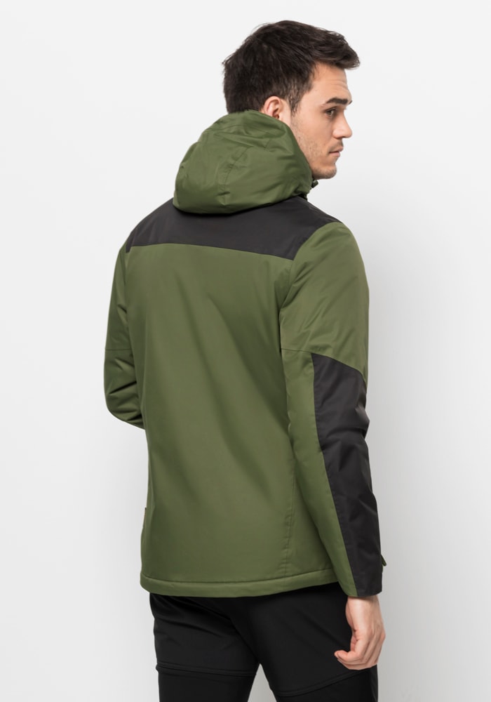 Jack Wolfskin Winterjacke »JASPER INS JKT M«, mit Kapuze