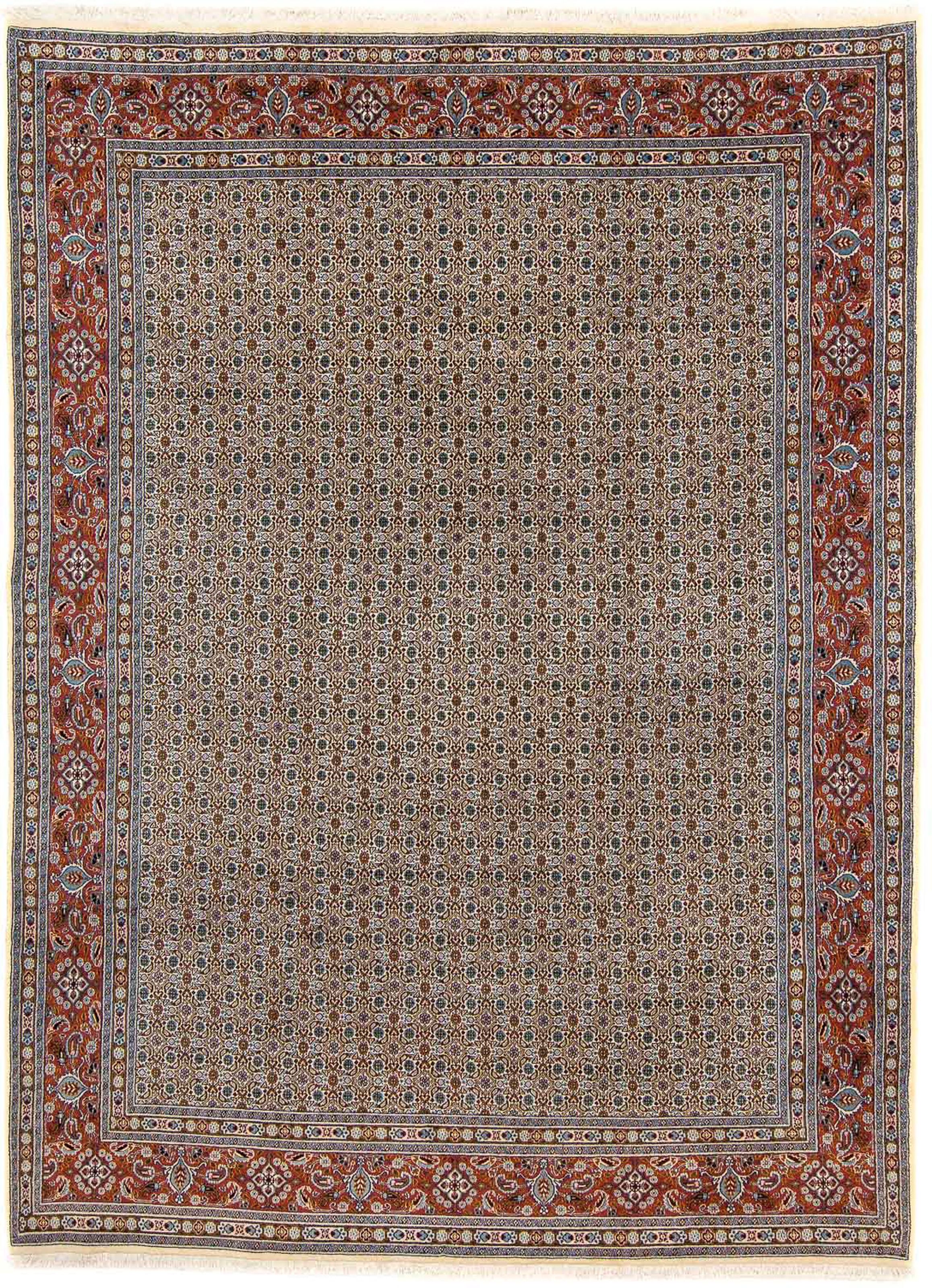 Image of morgenland Orientteppich »Perser - Classic - 340 x 247 cm - grau«, rechteckig, 10 mm Höhe, Wohnzimmer, Handgeknüpft, Einzelstück mit Zertifikat bei Ackermann Versand Schweiz