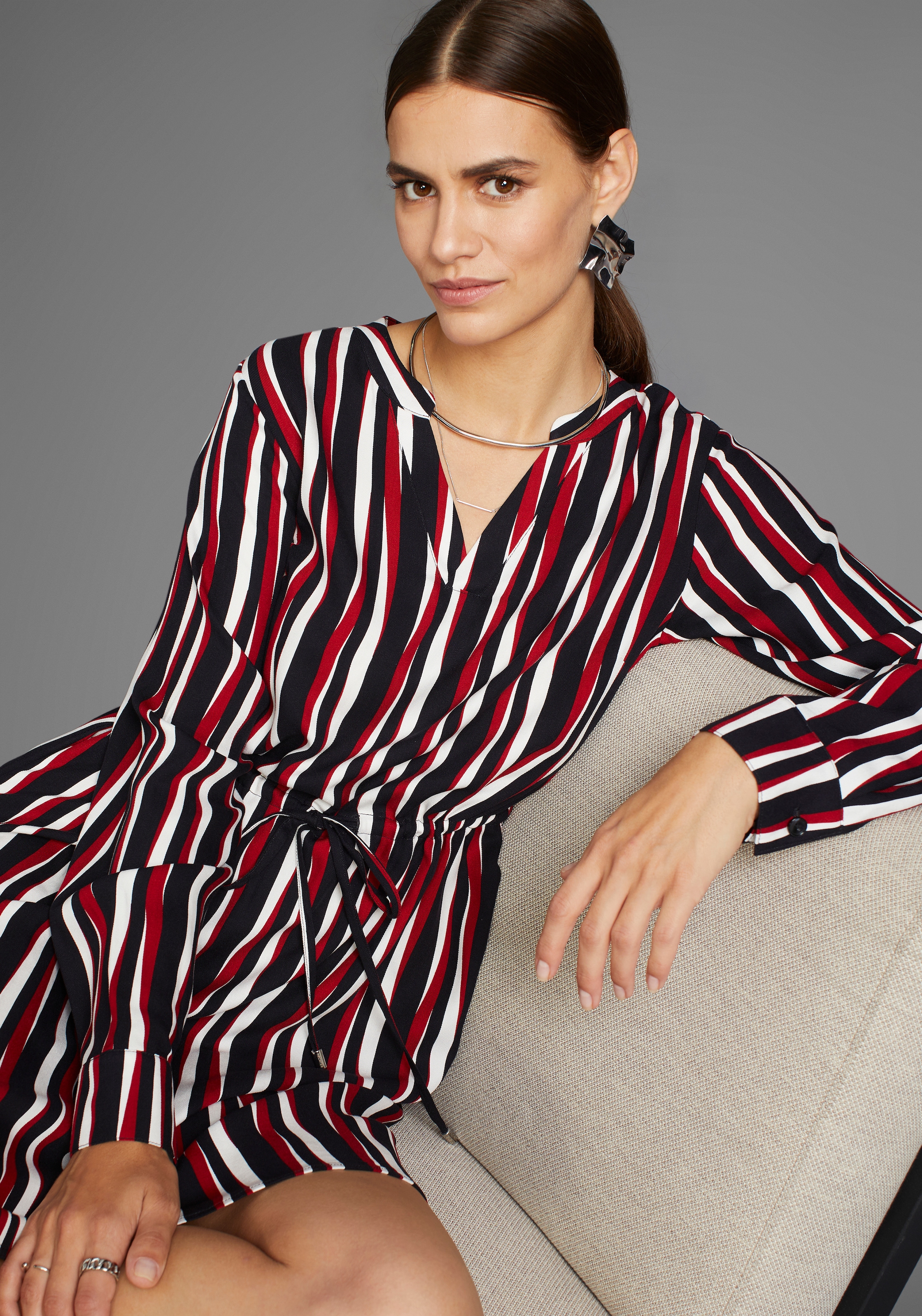 HECHTER PARIS Blusenkleid, mit elegantem Print