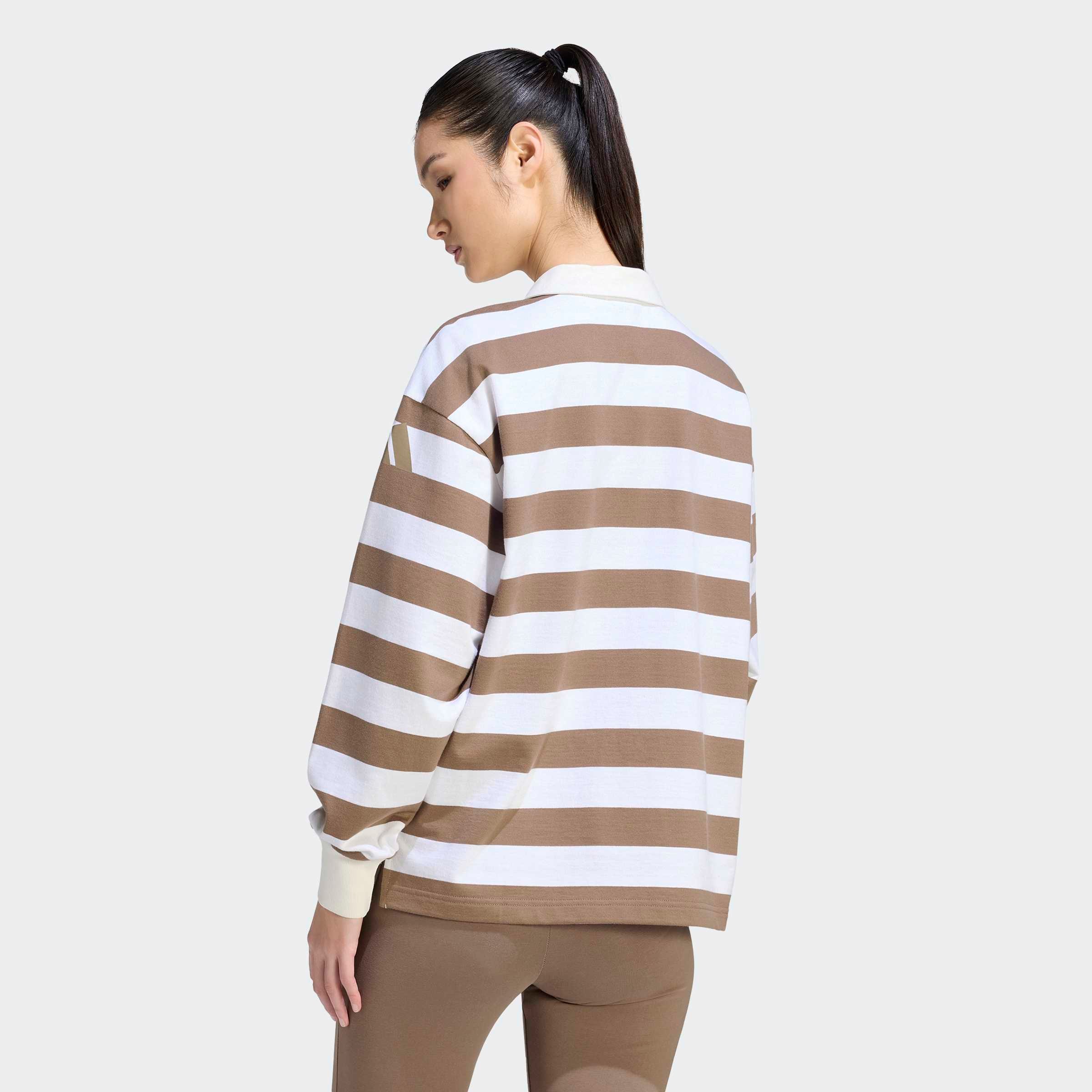 adidas Sportswear Polo »ESSENTIALS CONTEMPORARY FRENCH TERRY LANGARM«