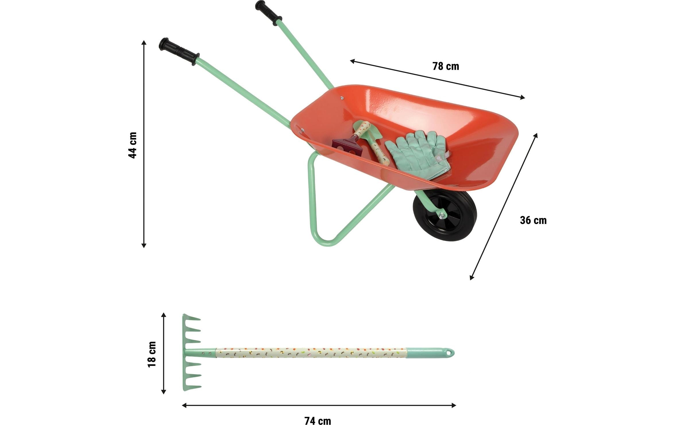 Small Foot Spielzeug-Gartenset »Grosses mit Schubkarre Tiny Garden«