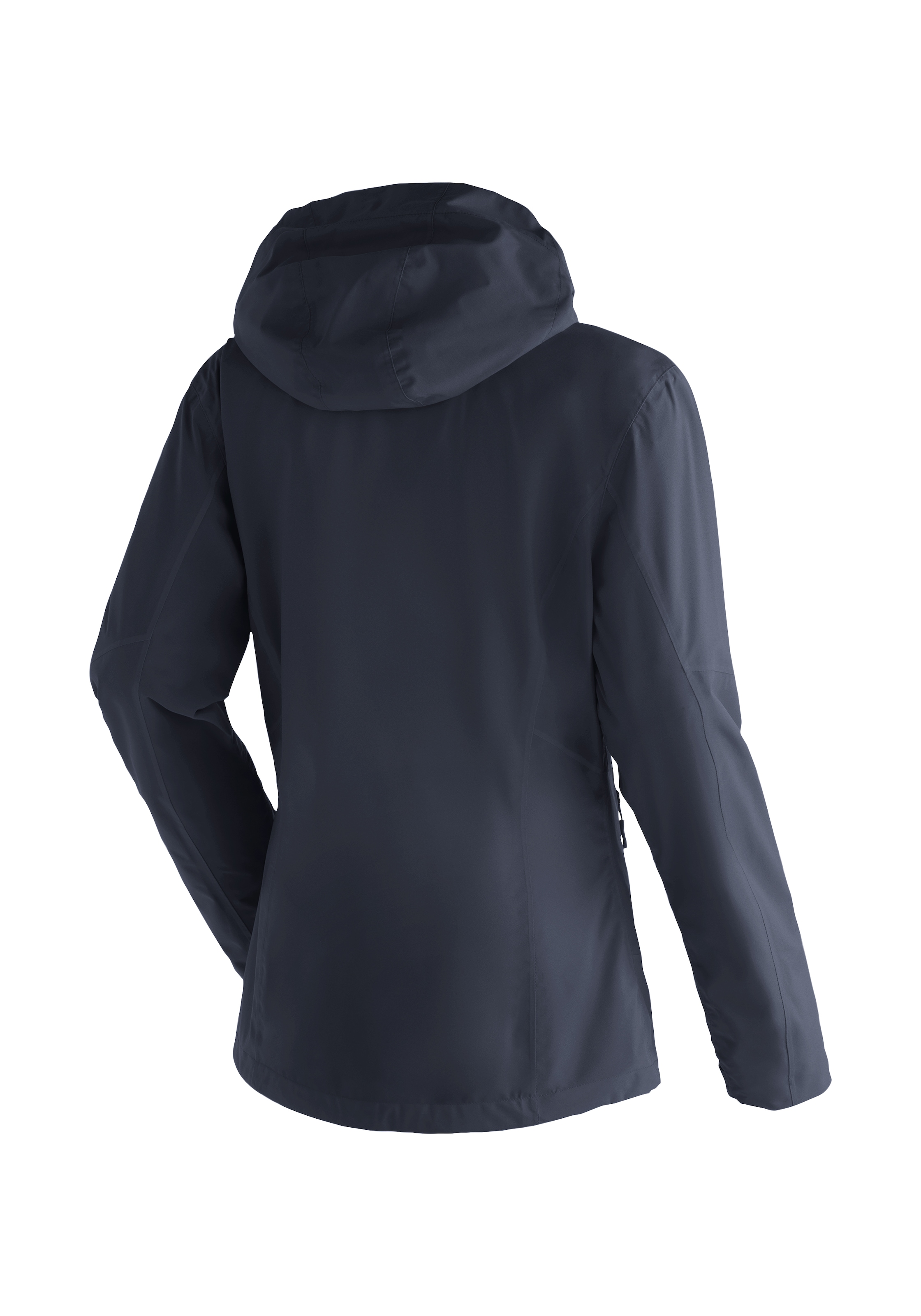 Maier Sports Outdoorjacke »Metor rec W«, Damen Regenjacke wasserdicht mit Kapuze, 2 Taschen aussen, Innentasche