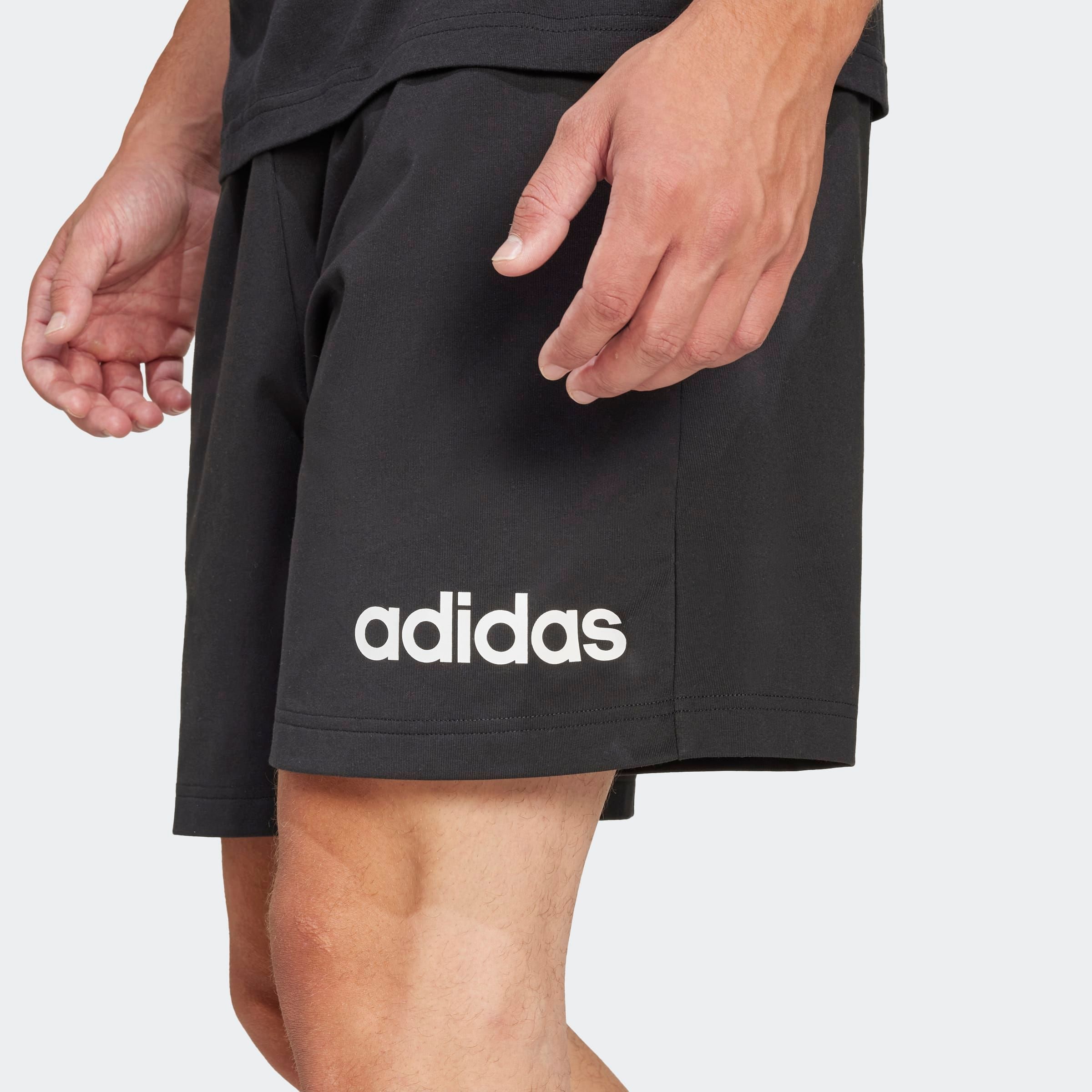 adidas Sportswear Shorts »ESSENTIALS LINEAR SINGLE JERSEY«