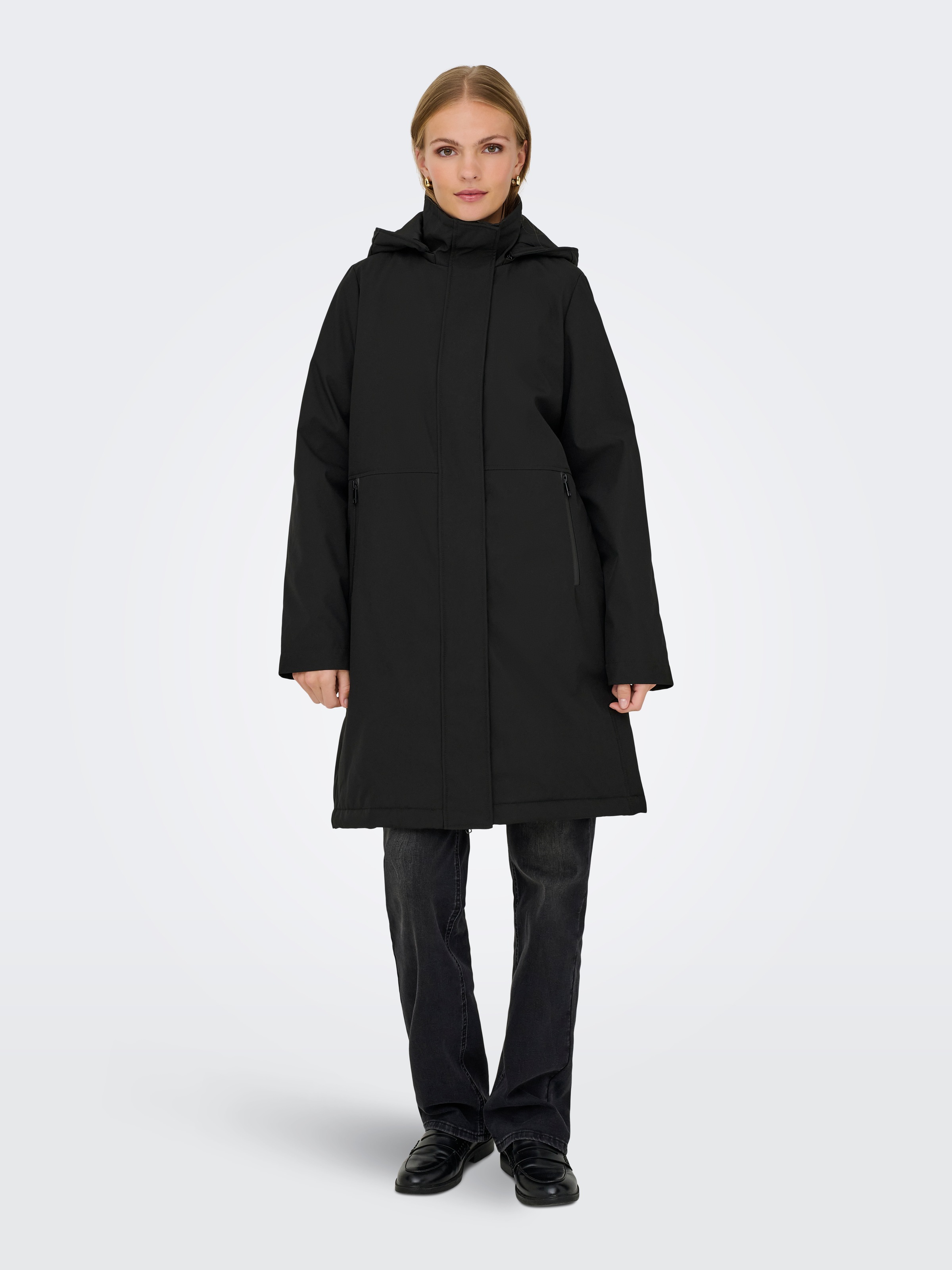 ONLY Parka »ONLKARA PARKA OS OTW« mit Kapuze