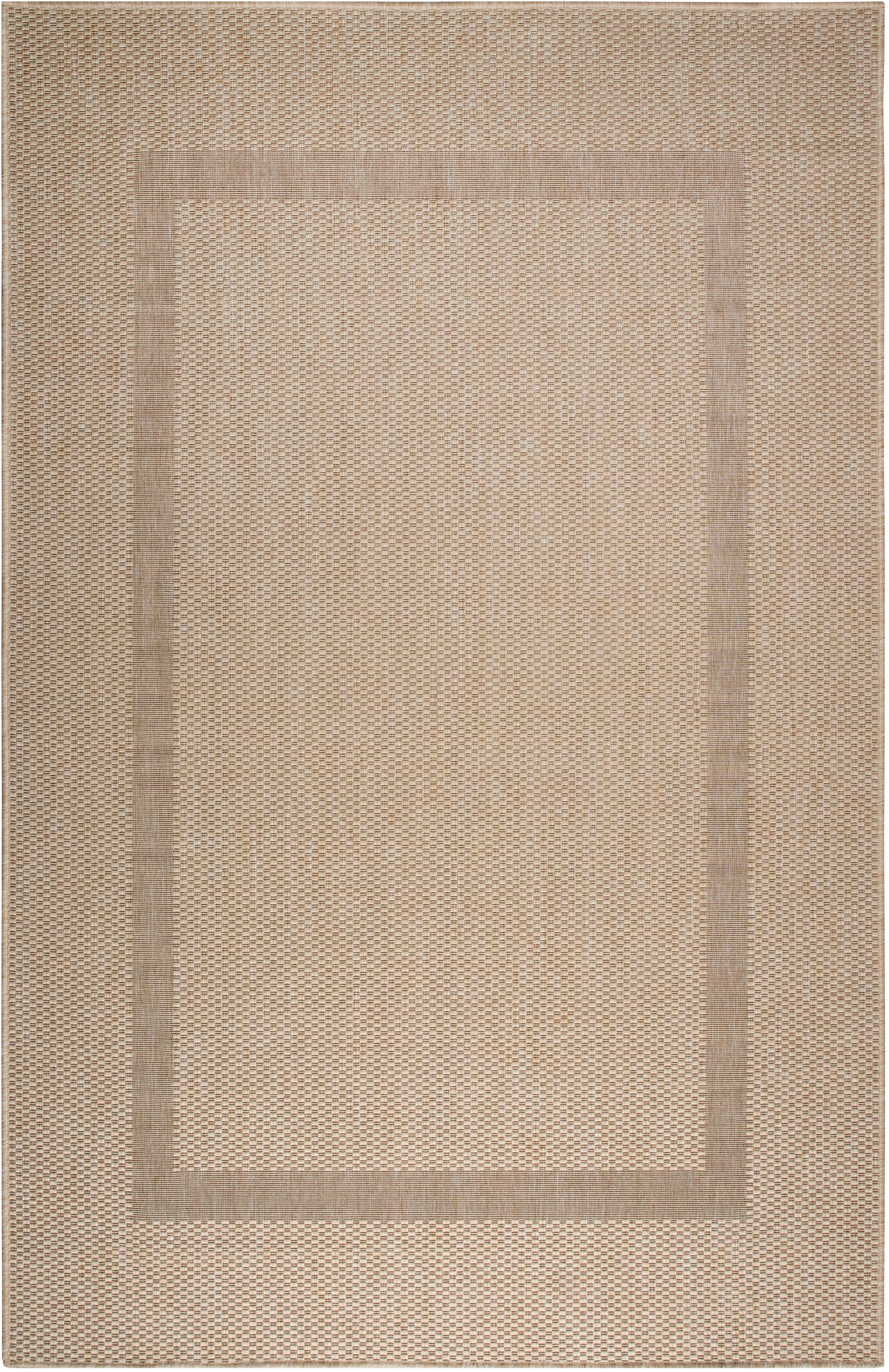 GOODproduct Teppich »Venedig Bordüre auch als Läufer erhältlich« rechteckig 3 mm Höhe In- und Outdoor geeignet, Sisal-Optik, Wetterfest & UV-beständig