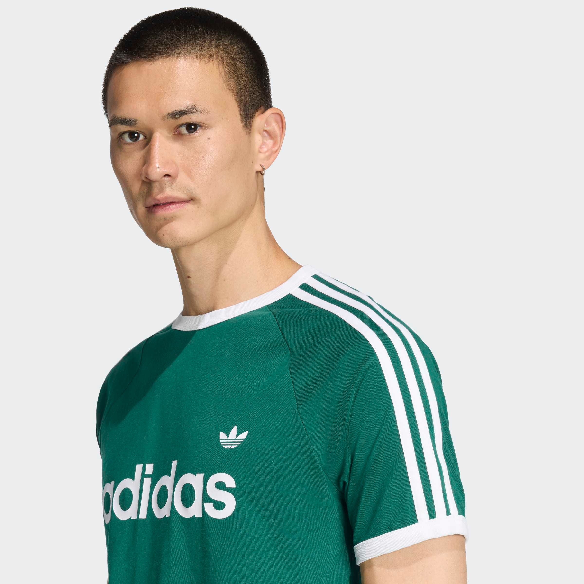 adidas Originals T-shirt »3-STREIFEN SLIM RINGER«