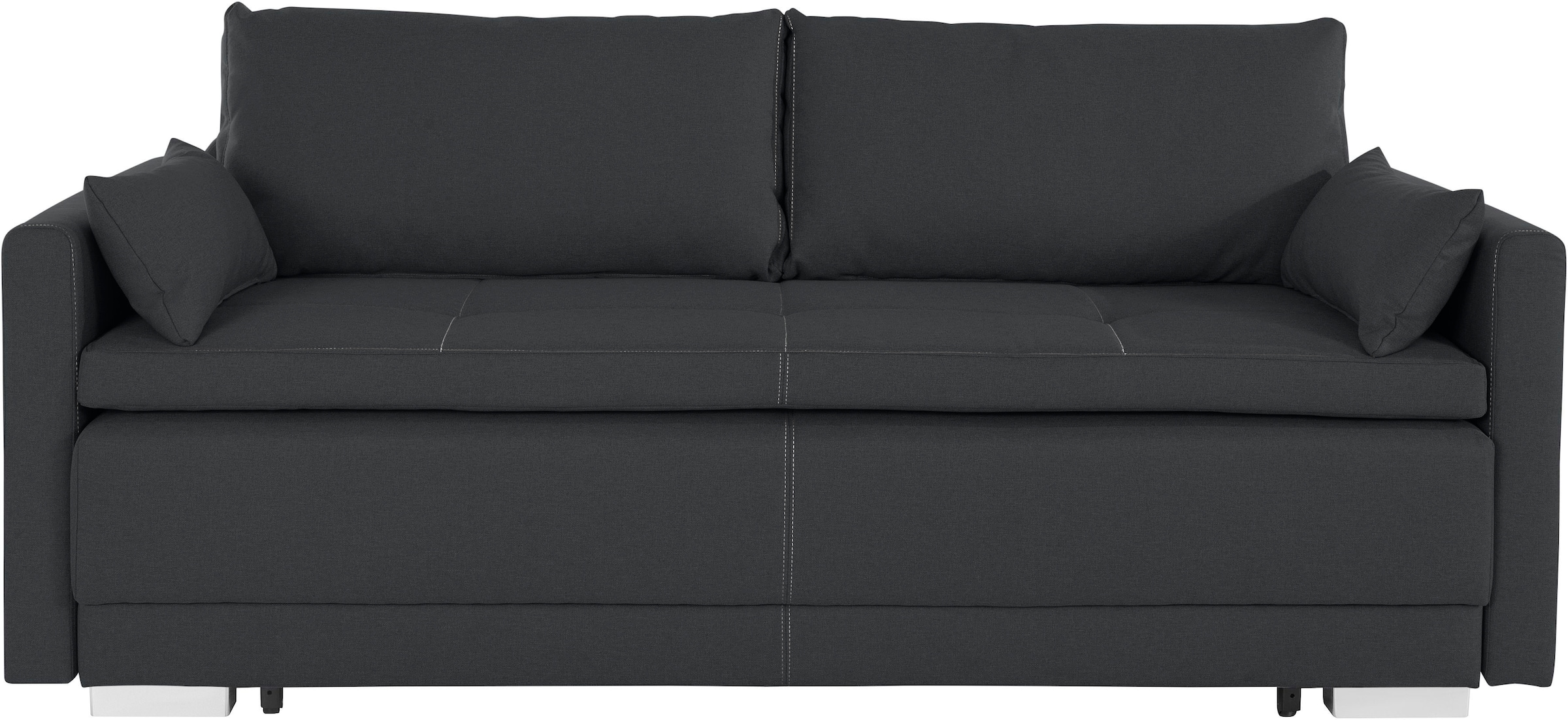 INOSIGN Schlafsofa »Berlin«, mit Boxspringaufbau, Bettfunktion & Bettkasten, Dauerschlafsofa