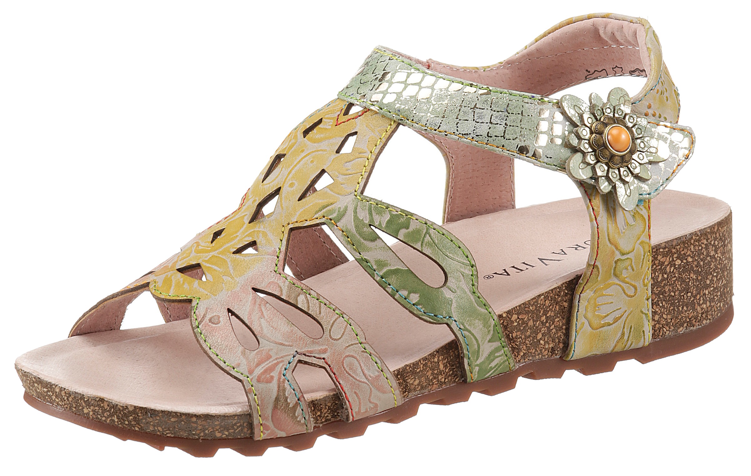 Image of LAURA VITA Sandalette »BRCYANO 61«, mit feinen Riemchen bei Ackermann Versand Schweiz