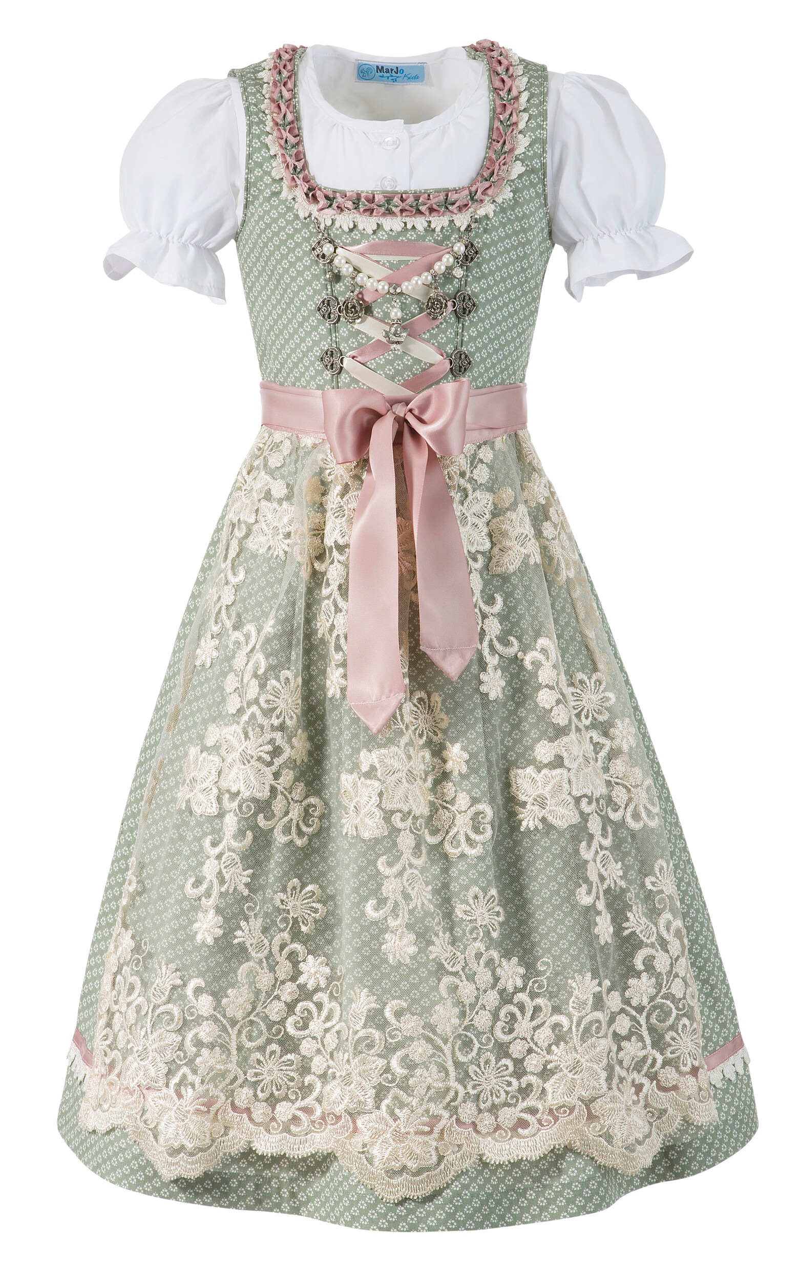 Image of MarJo Dirndl »Naja Kids«, (3 tlg.), Kinder, mit kleinem abnehmbarem Charivari bei Ackermann Versand Schweiz