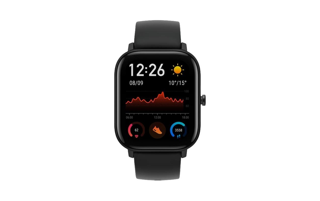 Image of Xiaomi Smartwatch »Amazfit GTS Schwarz«, (Amazfit OS) bei Ackermann Versand Schweiz