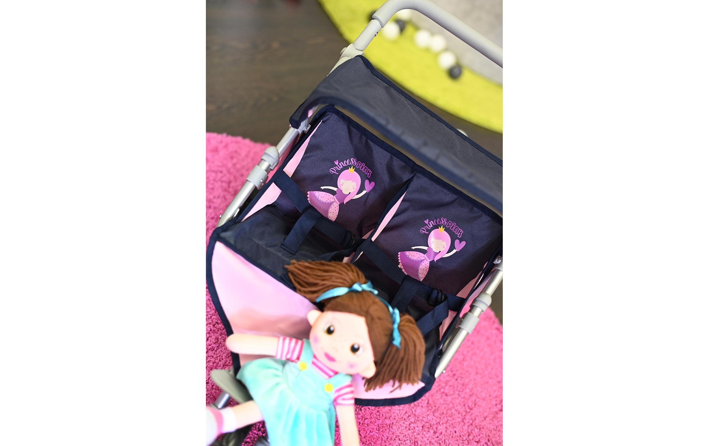 Knorrtoys® Puppen-Zwillingsbuggy »Princess«