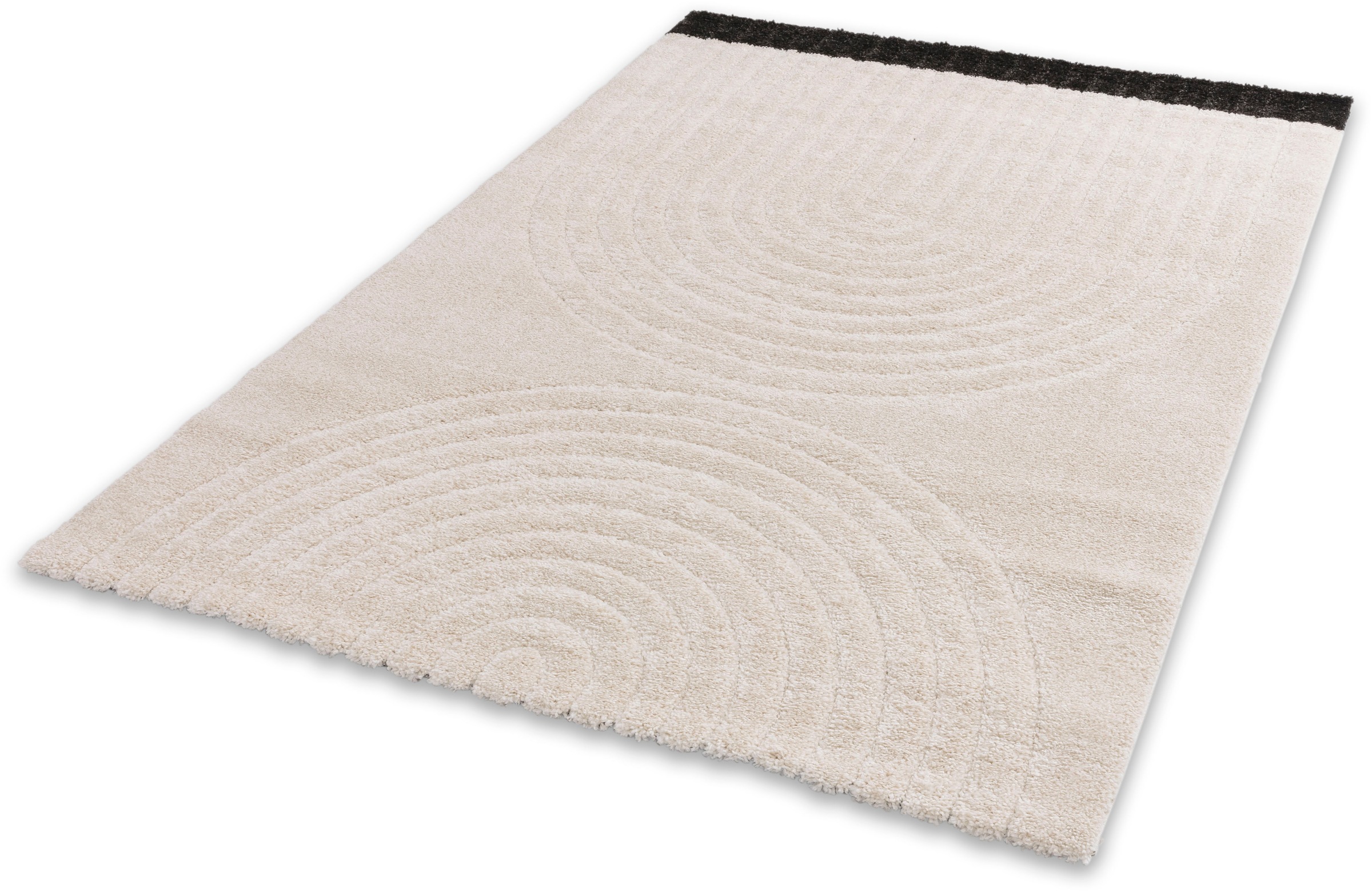 Image of SCHÖNER WOHNEN-Kollektion Hochflor-Teppich "Winsome 6318-244" rechteckig 25 mm Höhe Langflor, Hoch Tief Struktur, Wohnzimmer, Schöner Wohnen Kollektion