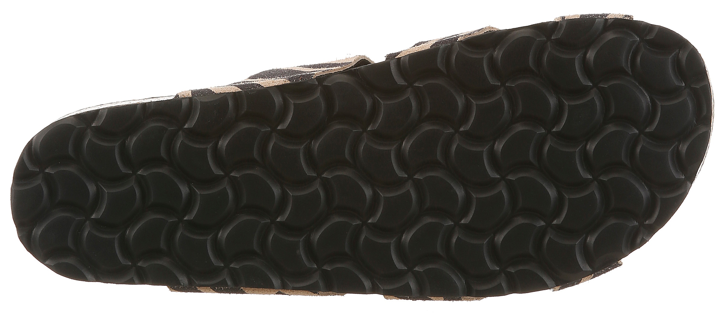 VERBENAS Pantolette »RUBI ZEBRA«  Chaussure d'été, chaussure de plage, chausson avec boucle réglable