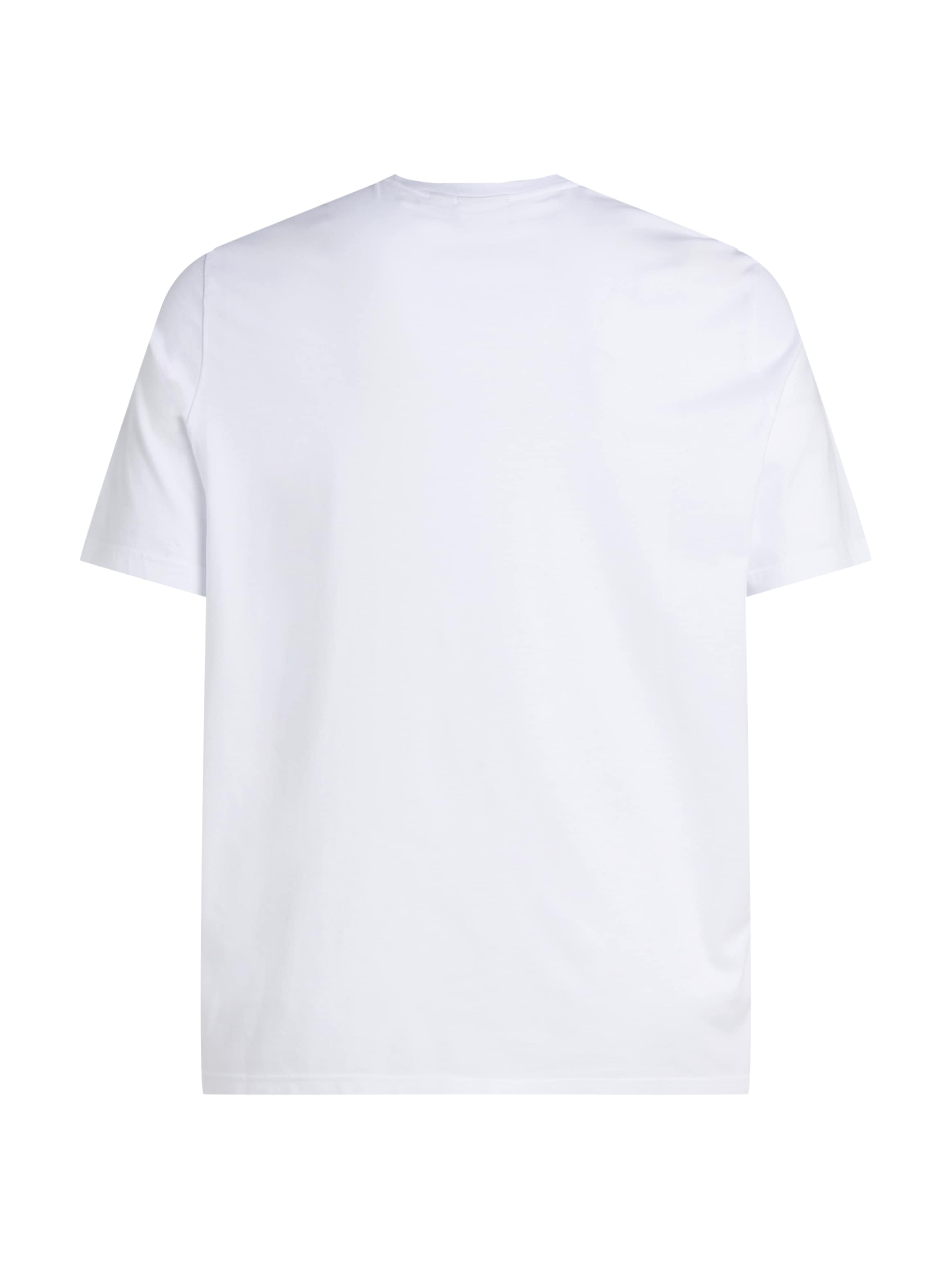 Calvin Klein Big&Tall T-Shirt »BT_BOX STRIPED LOGO T-SHIRT«, in Grossen Grössen mit Logoschriftzug