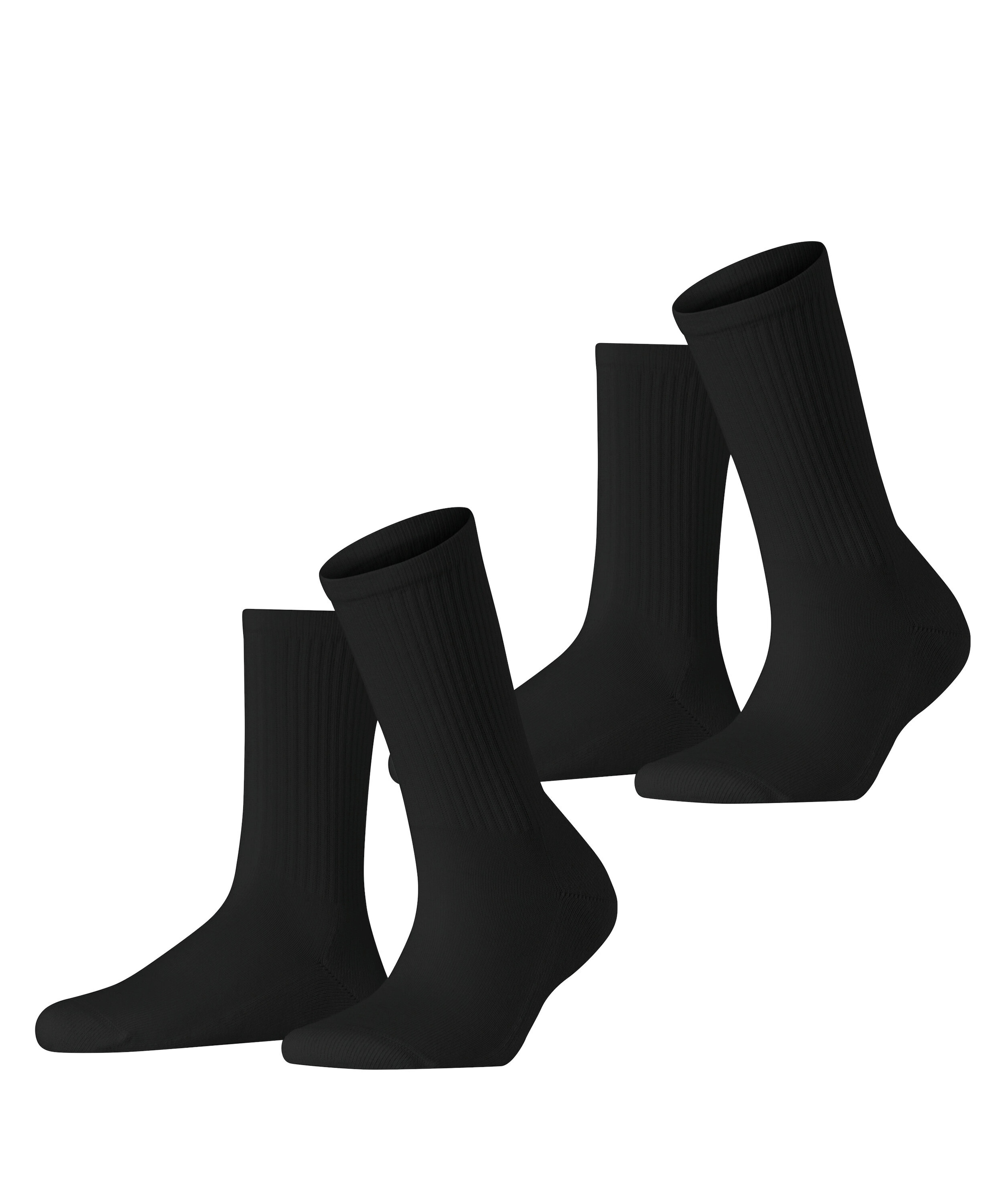 Image of Esprit Socken "Basic Tennis" 2 Paar, Rippenstruktur, schmales Bündchen, weiche Sohle