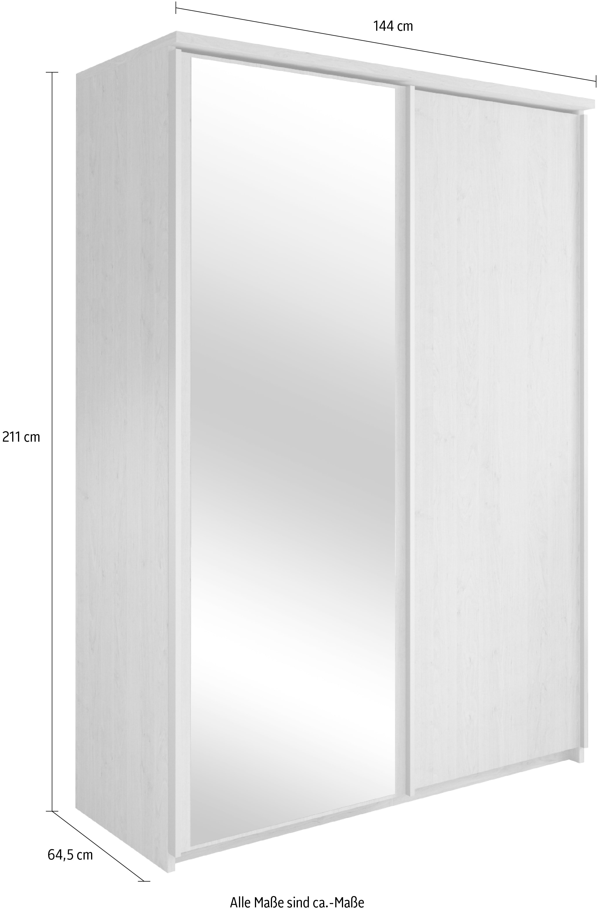 priess Armoire à portes coulissantes »Arnsberg«