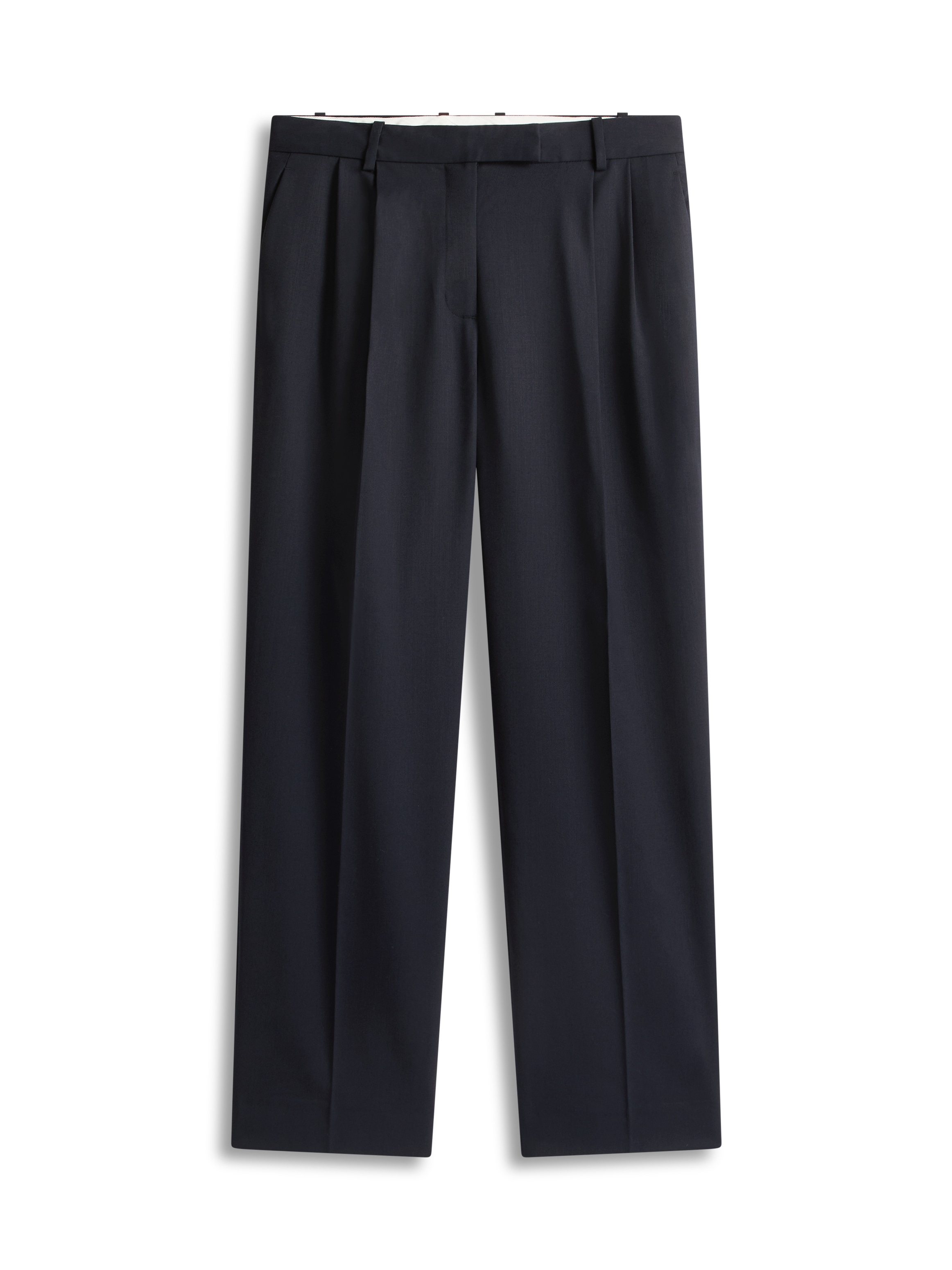 Tommy Hilfiger Anzughose »TIMELESS WOOL RLXD STRT PANT«  mit Wolle