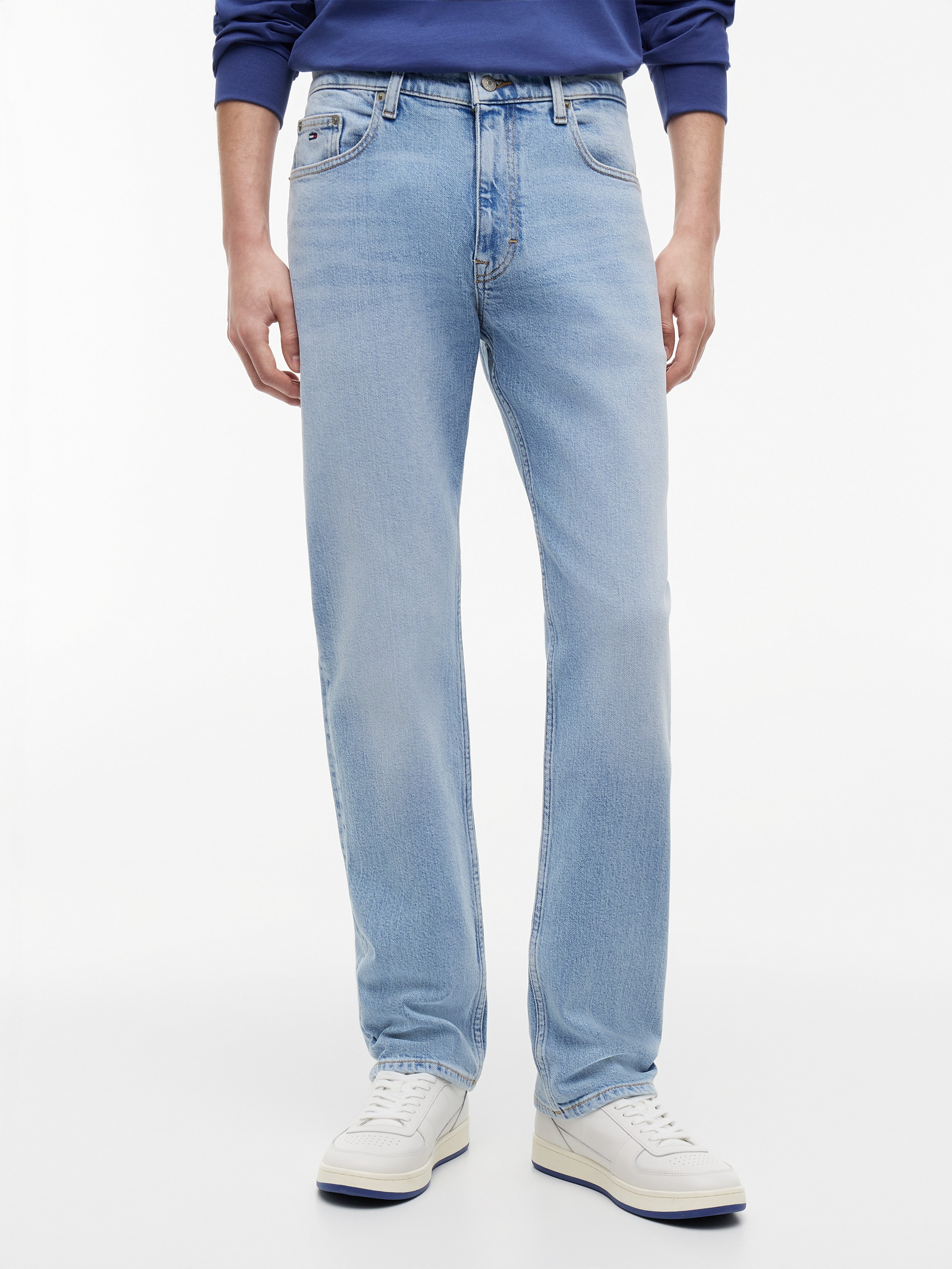 Tommy Jeans Jeans slim »Ryan Regular Slim Straight« Slim‑Straight‑Jeans aus hochwertigem Denim regulärer Leibhöhe