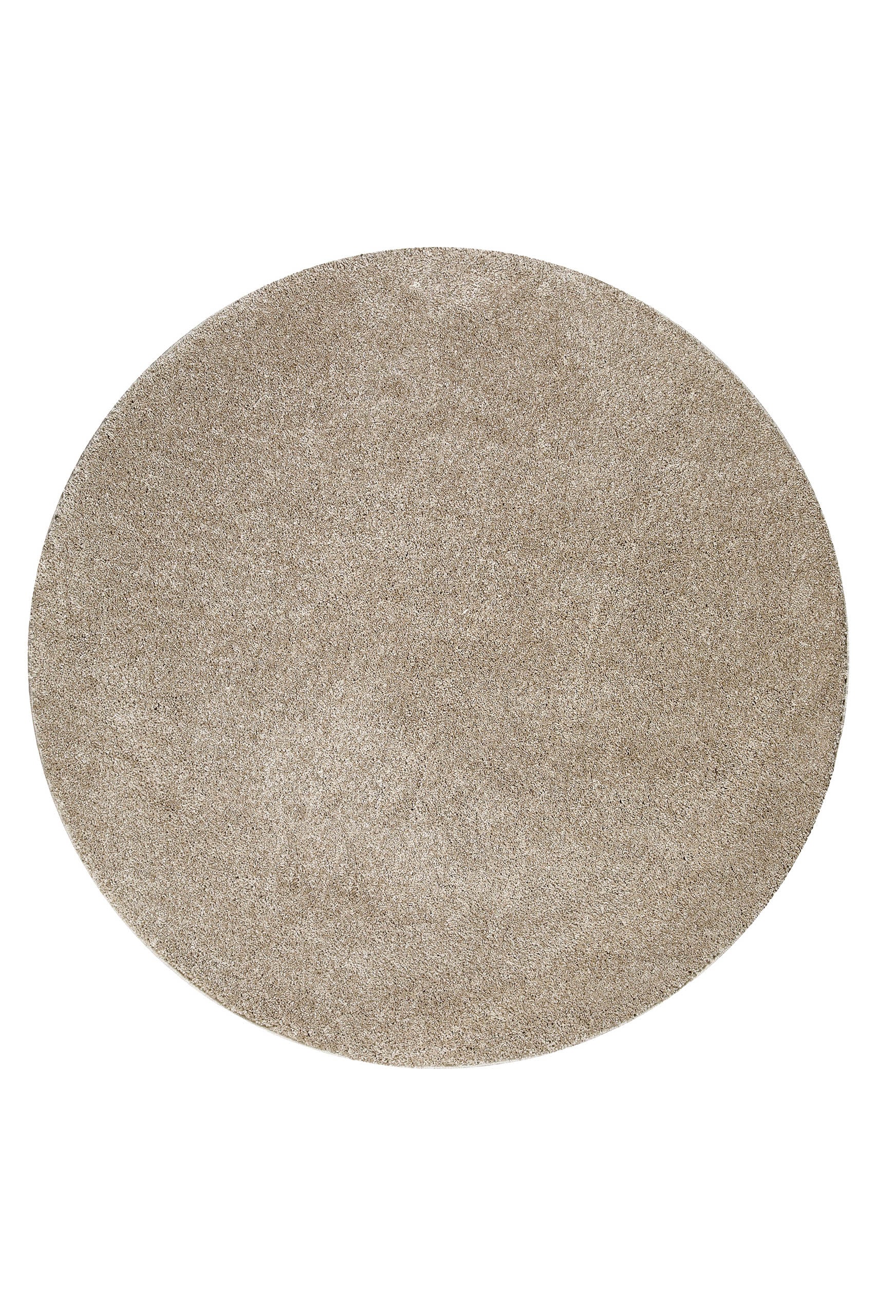 Wecon home Basics Tapis à poils longs »Nova« Rond 25 mm Höhe shaggy, tissé, robuste, salon, chambre