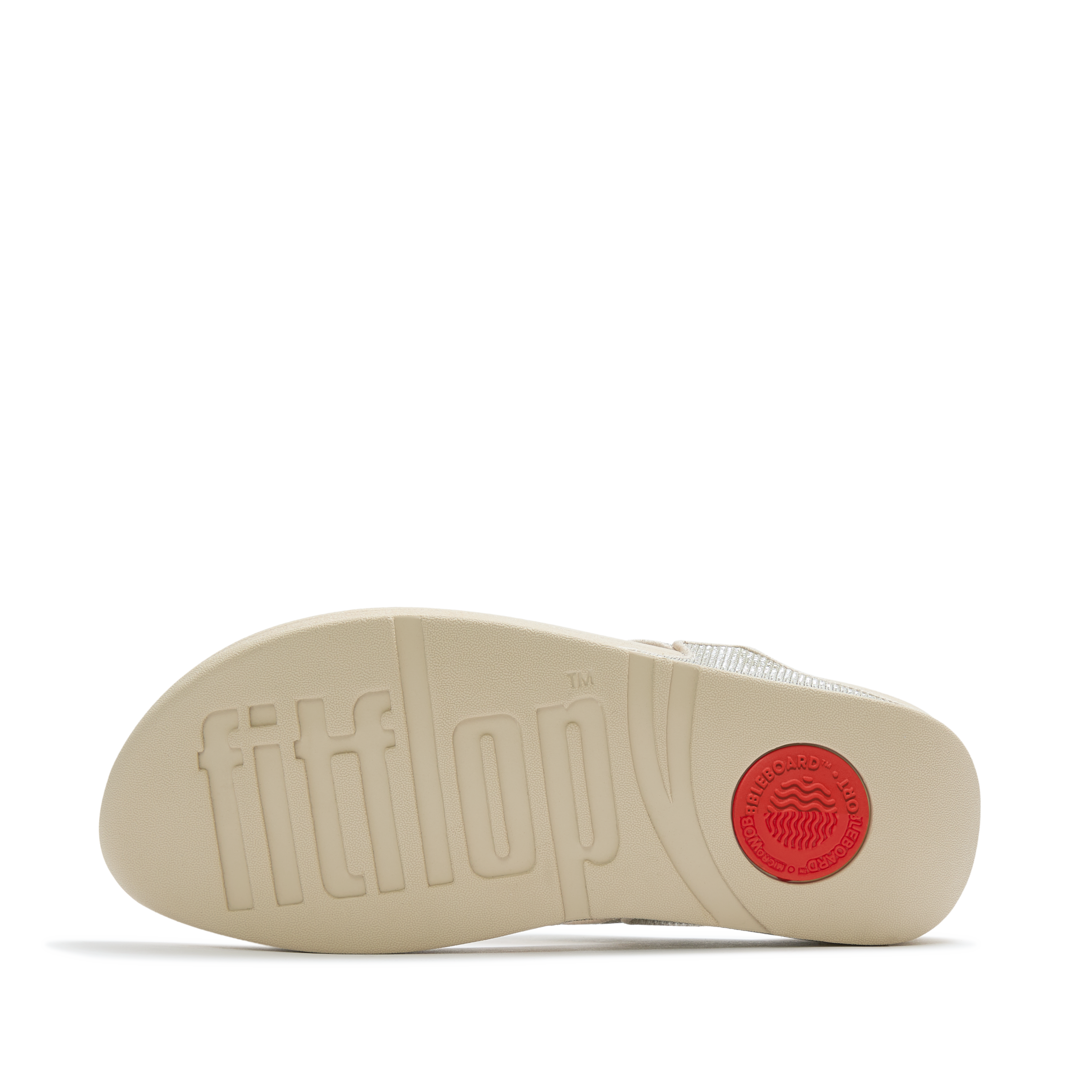 Fitflop Dianette »LULU SHIMMERGLITZ TOE-POST SANDALS«  Compensée, tongs, chaussure de bain, chaussure d'été avec détails pailletés