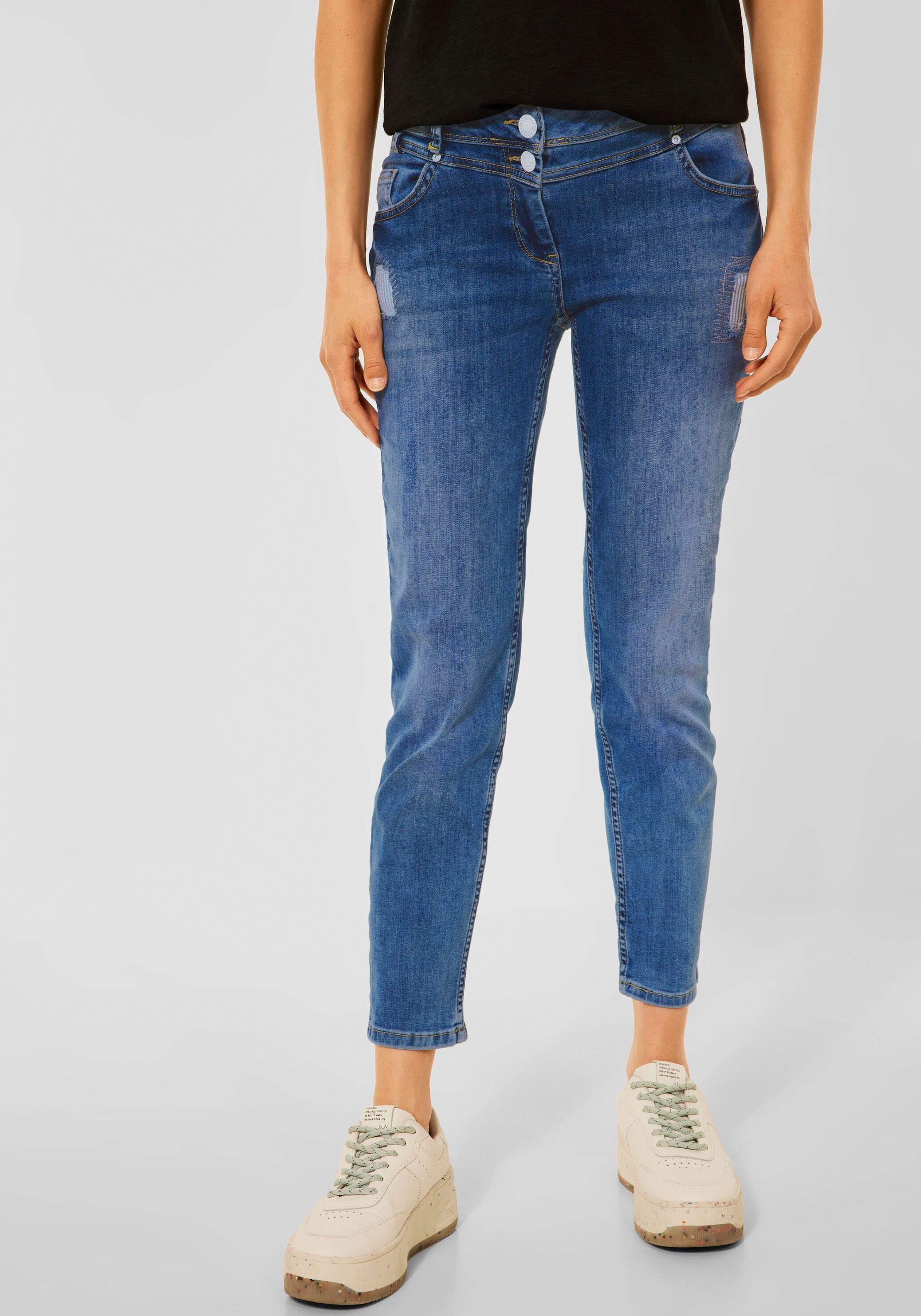 Image of Cecil Loose-fit-Jeans, mit Destroyed-Effekten bei Ackermann Versand Schweiz