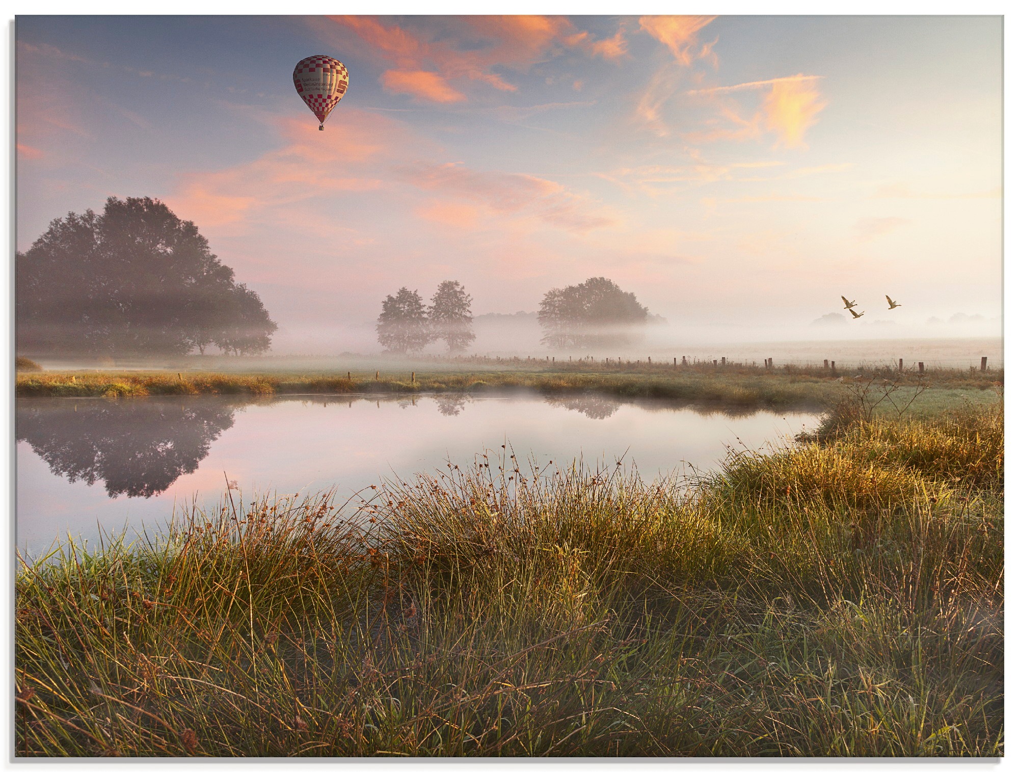 Image of Artland Glasbild »Die Freiheit erleben....«, Ballonfahren, (1 St.) bei Ackermann Versand Schweiz