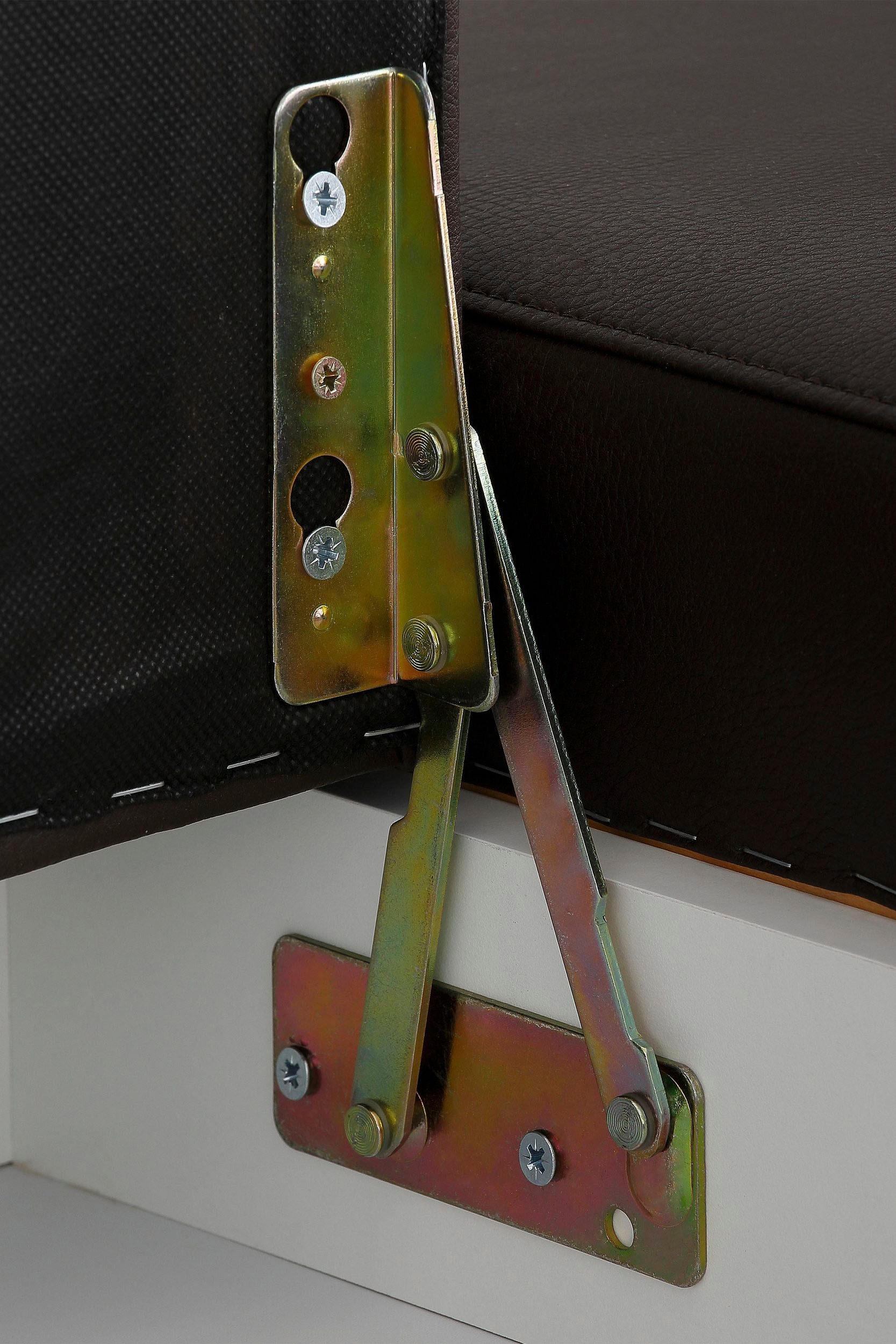 Home affaire Eckbank »Bologna« in 2 Grössen (langer Schenkel 180 oder 200 cm), verschiedene Qualitäten