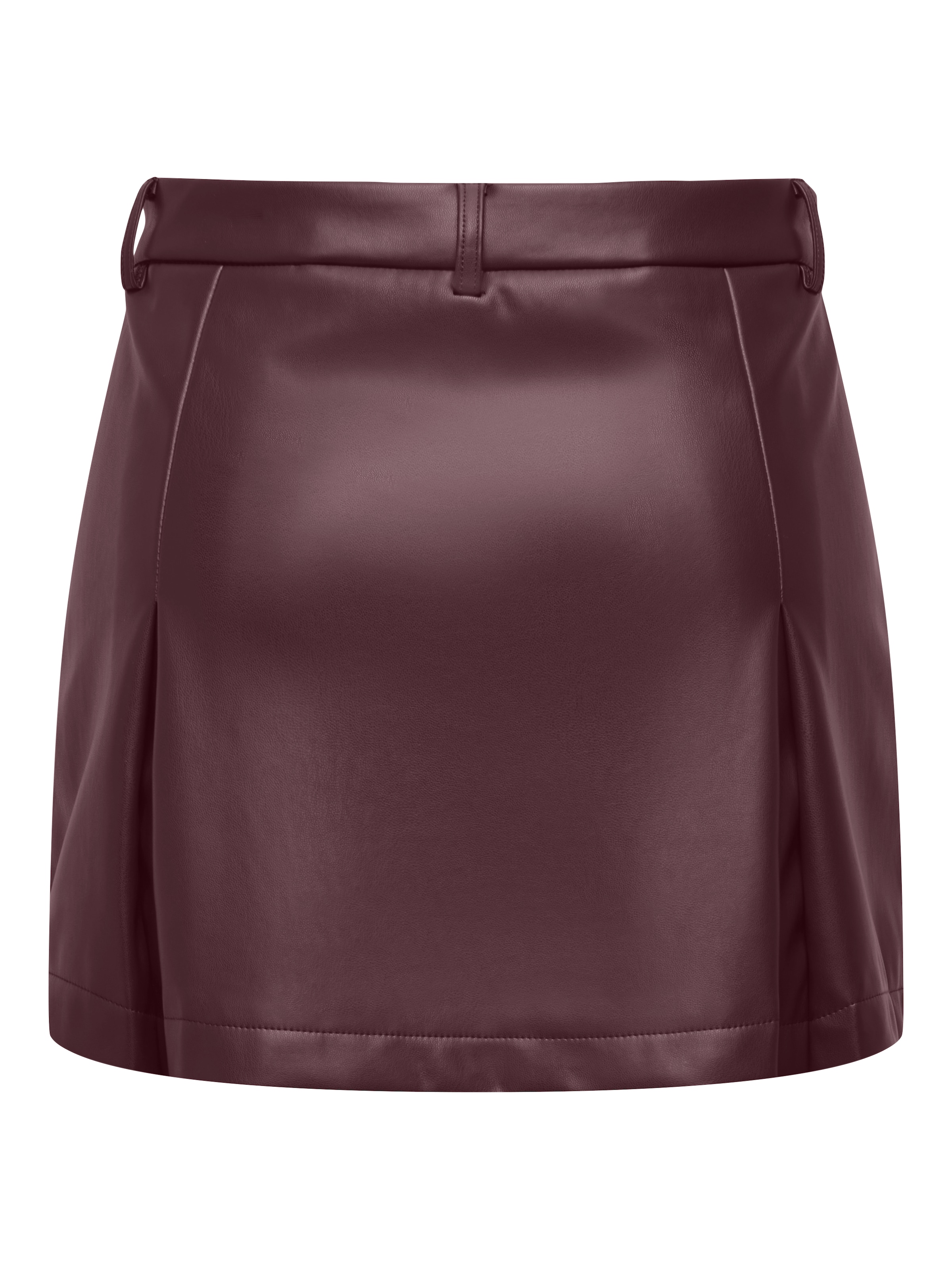 ONLY Jupe en similicuir »ONLNIELLA HW PLEAT FAUX LEATHE SKIRT PNT« similicuir