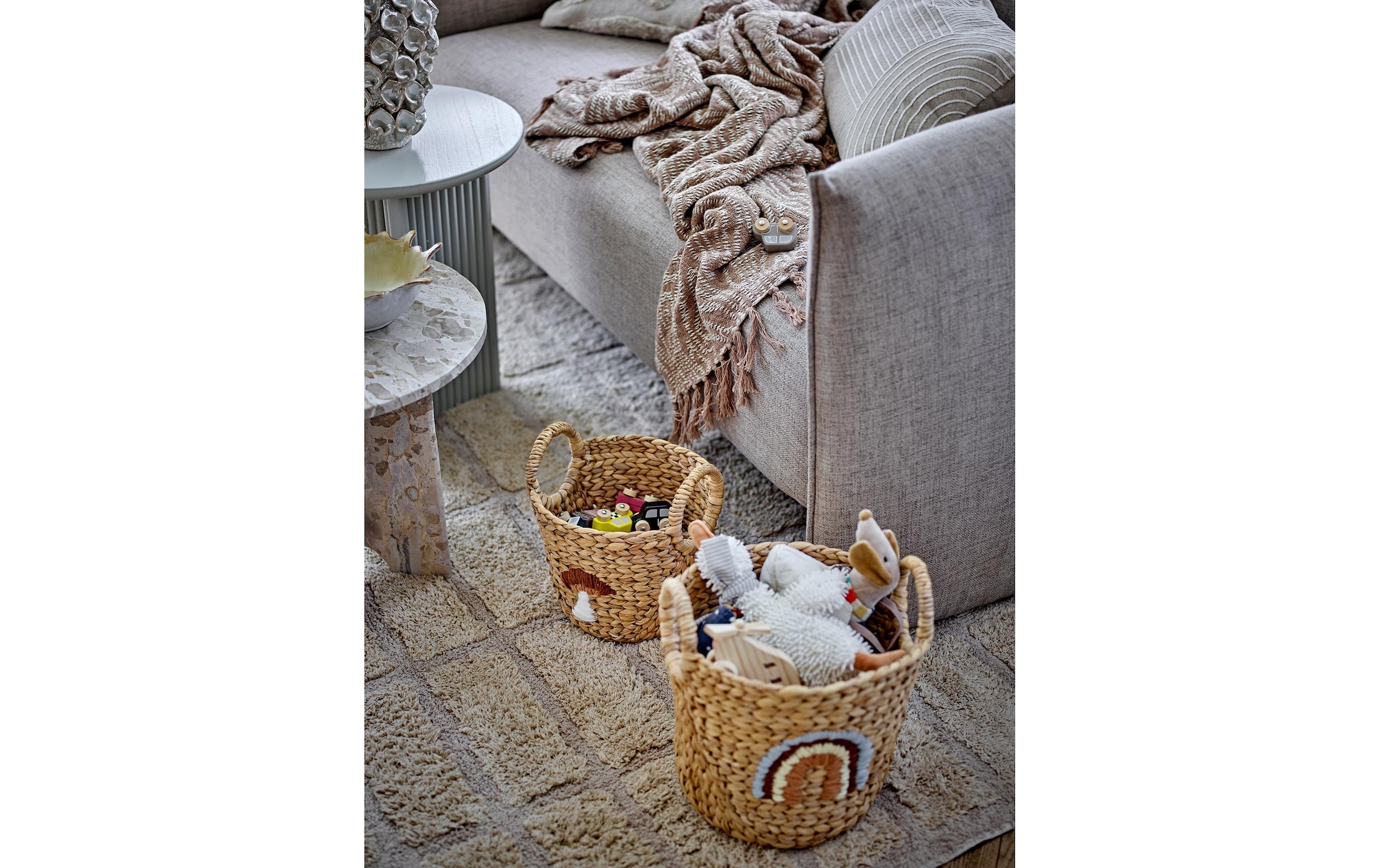 Bloomingville Wohndecke »Okapi 160 x 130 cm«