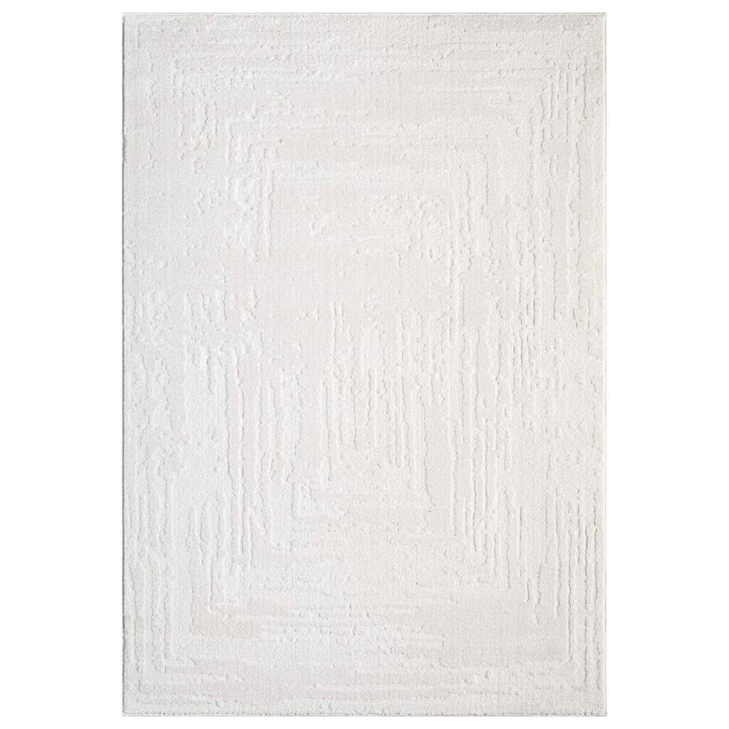 Carpet City Teppich »FLAIR171« rechteckig 11 mm Höhe Kurzflor-Teppich, Skandi-Stil, Wohnzimmer