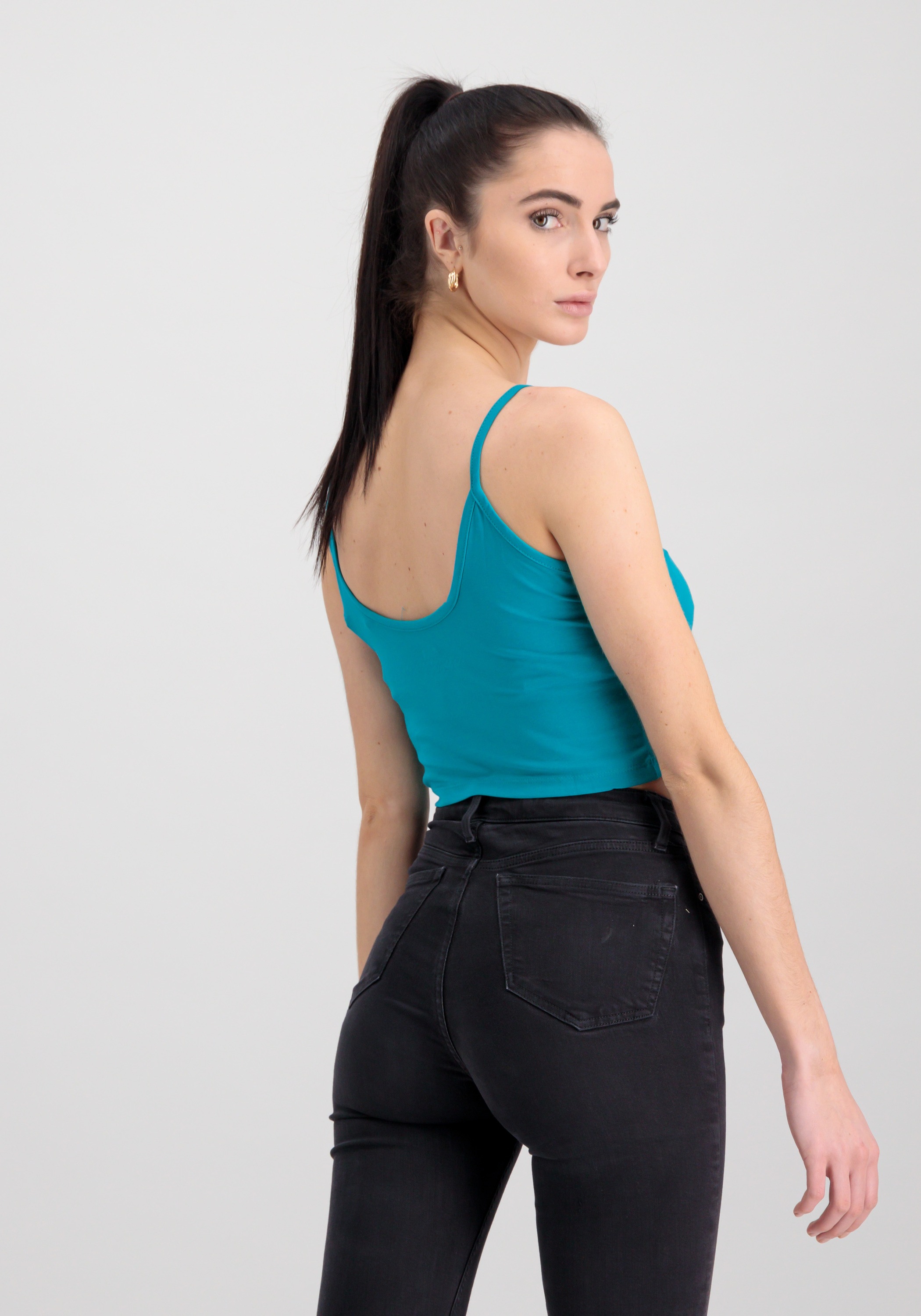Alpha Industries Muscleshirt »Basic Crop-Top SL Women Crop-Top«