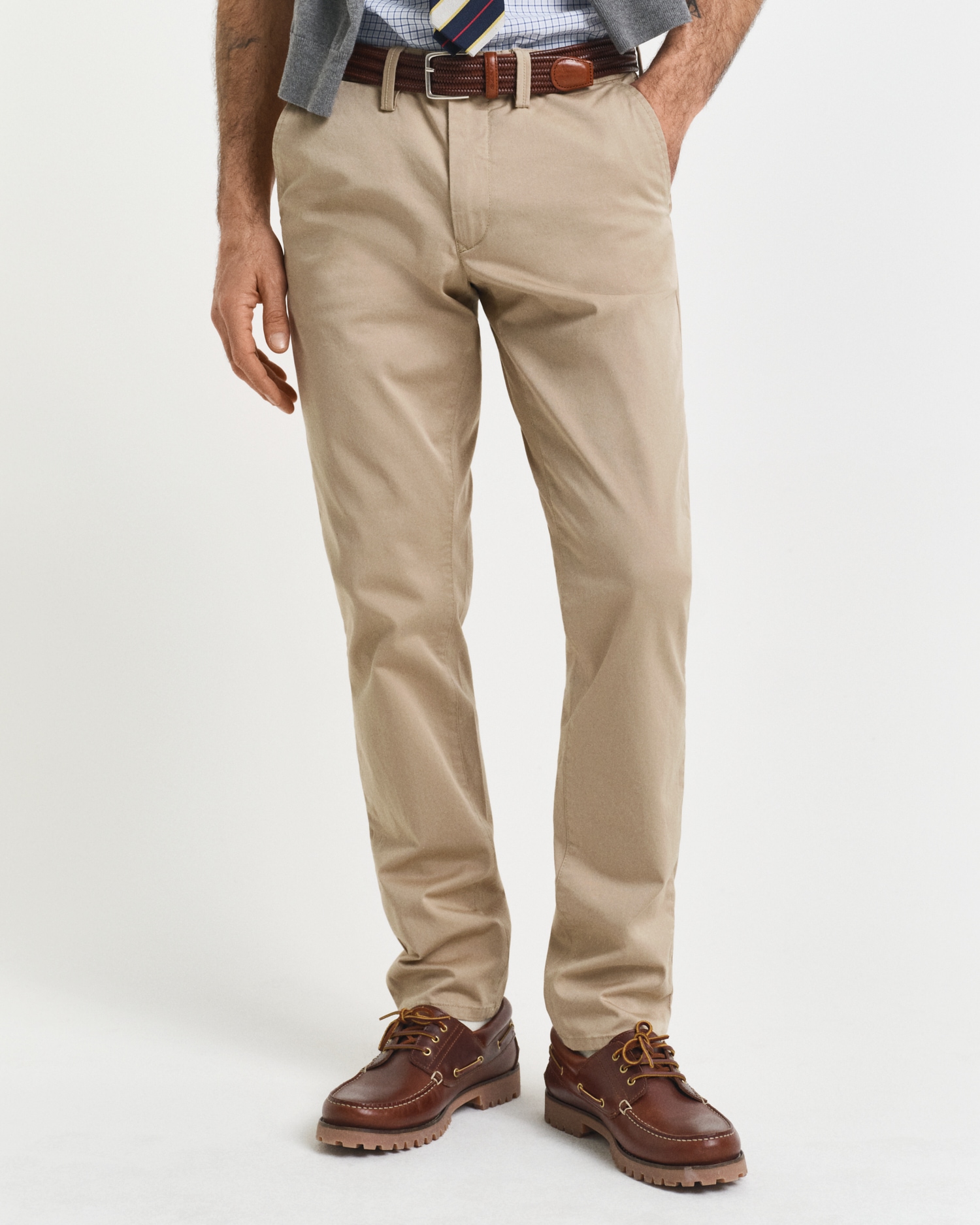 Gant Chinohose »SLIM TWILL CHINOS«  mit gefütterten Seitentaschen