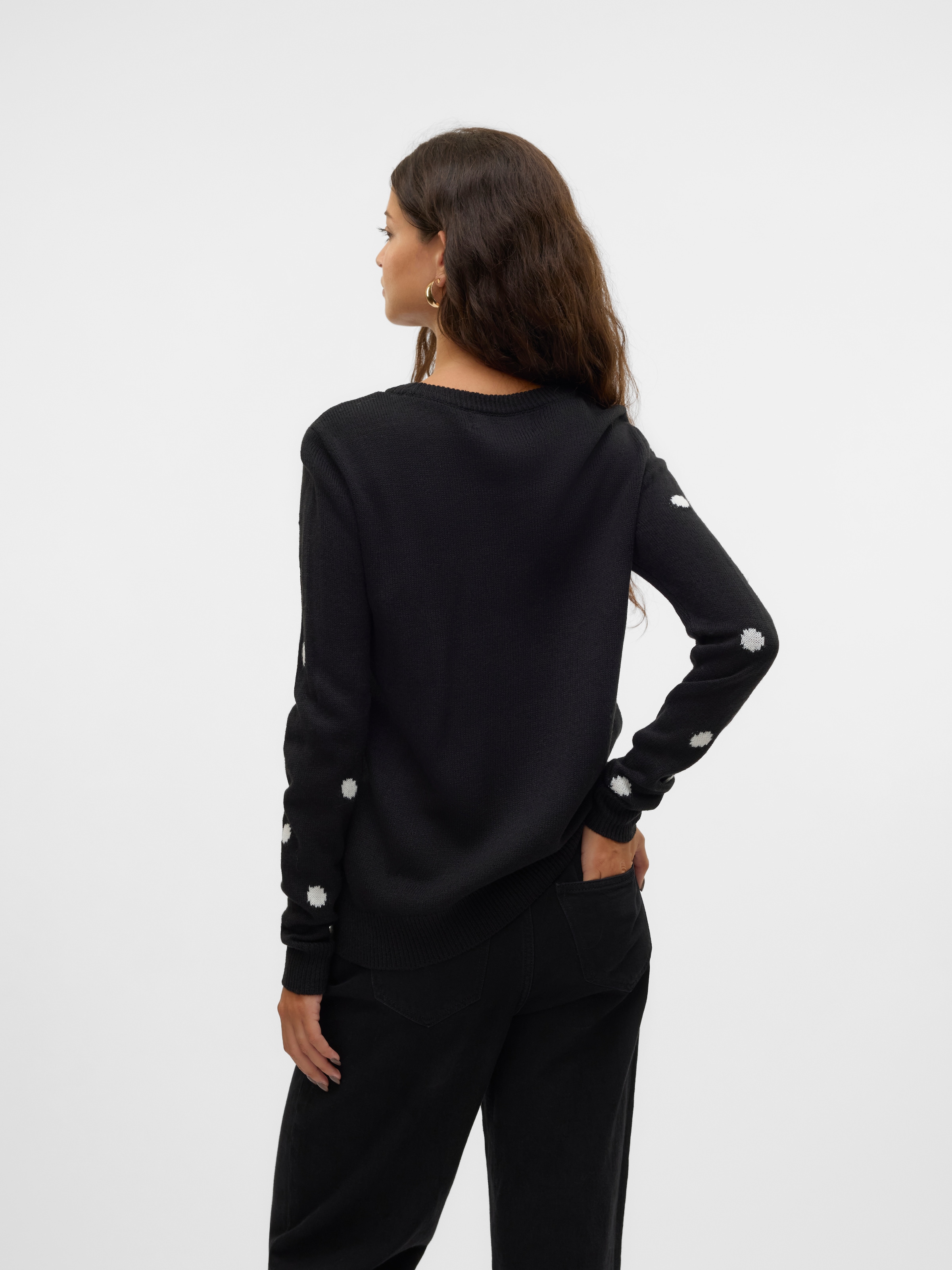 Vero Moda Weihnachtspullover »VMTINSEL LS O-NECK BLOUSE XMAS REP2«