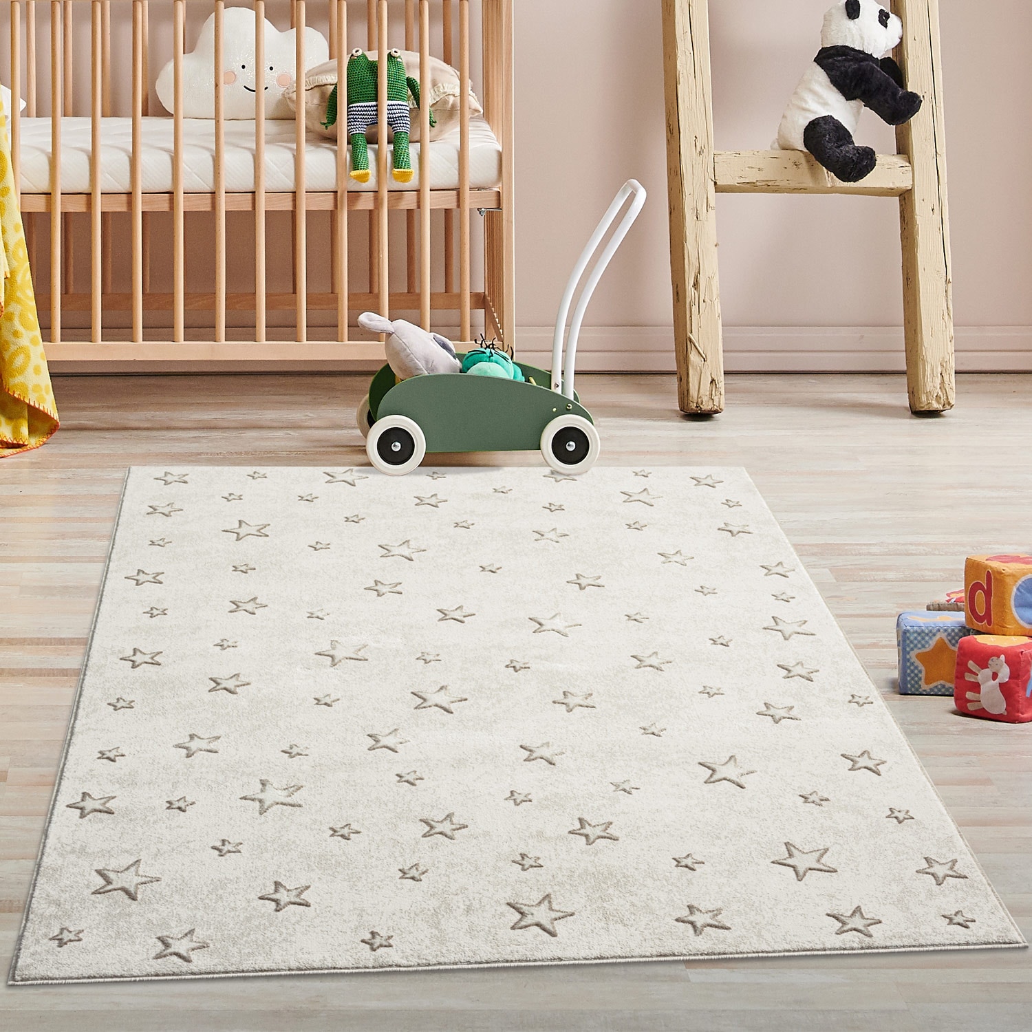 Image of Carpet City Kinderteppich "MARA725" rechteckig 11 mm Höhe Kinderzimmer, Kurzflor,robust,Tiere, Spielzimmer