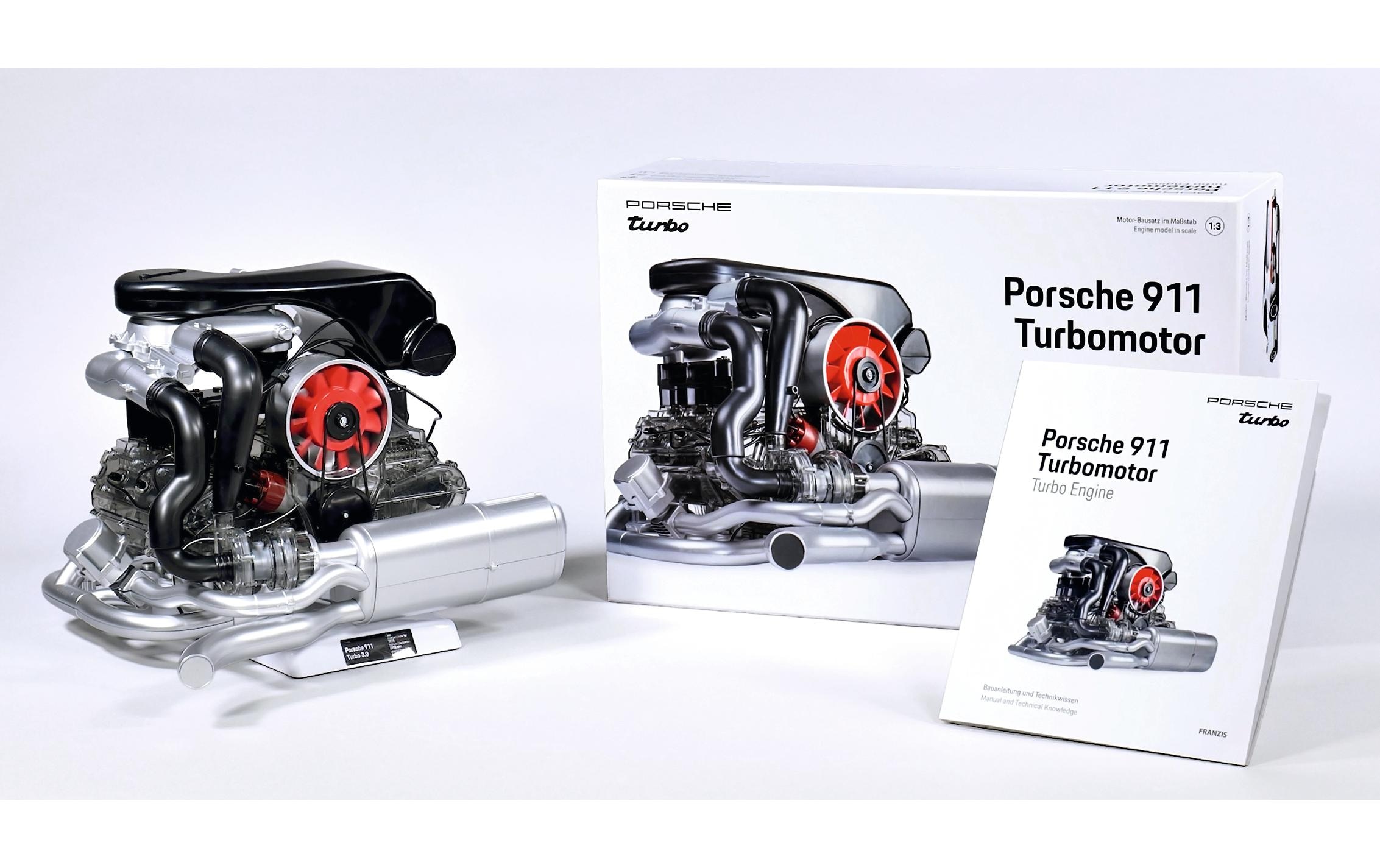 Franzis Spielbausteine »Porsche 911 Turbomotor 0,04375 Deutsch/Englisch«