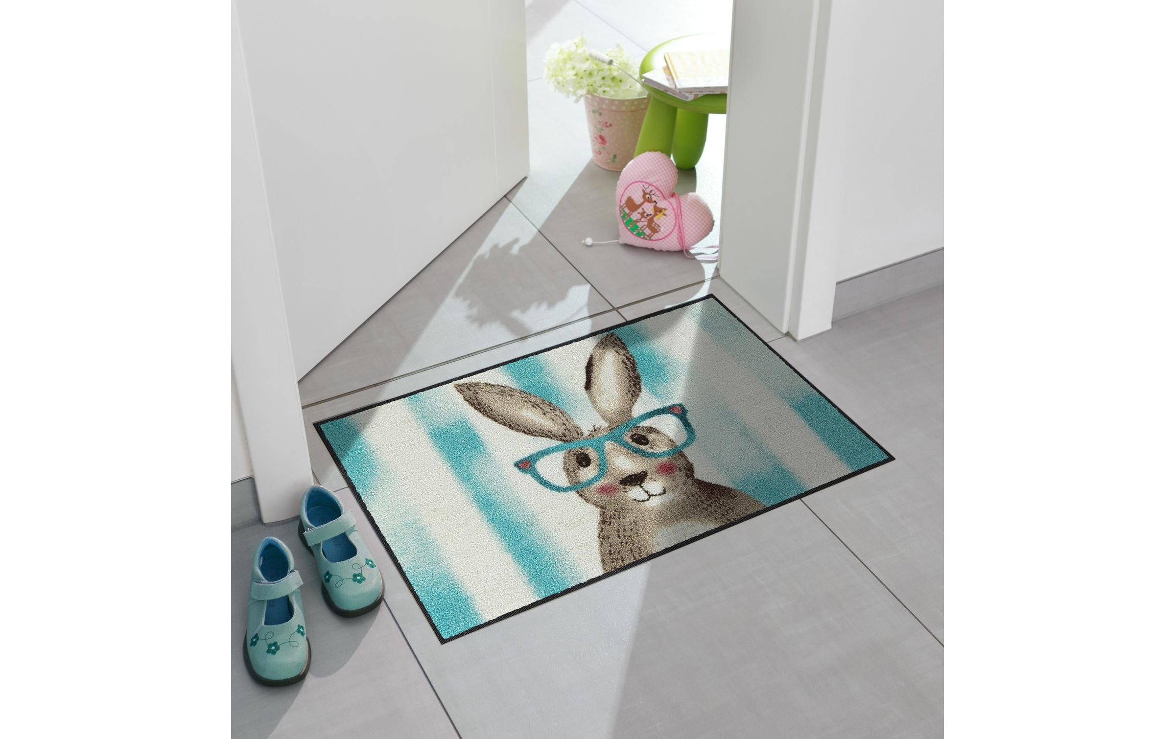 Salonloewe Fussmatte »Smart Rabbit 50 cm x 75 cm«