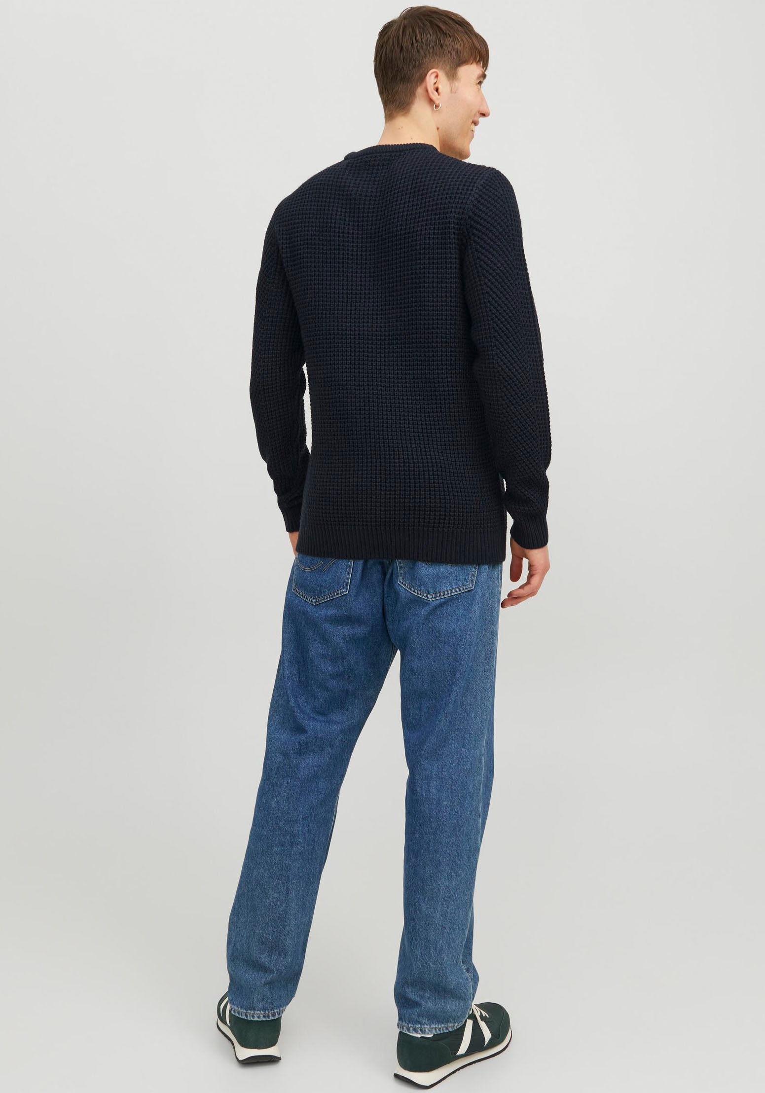 Jack & Jones Strickpullover »JJSTANDFORD KNIT CREW NECK«