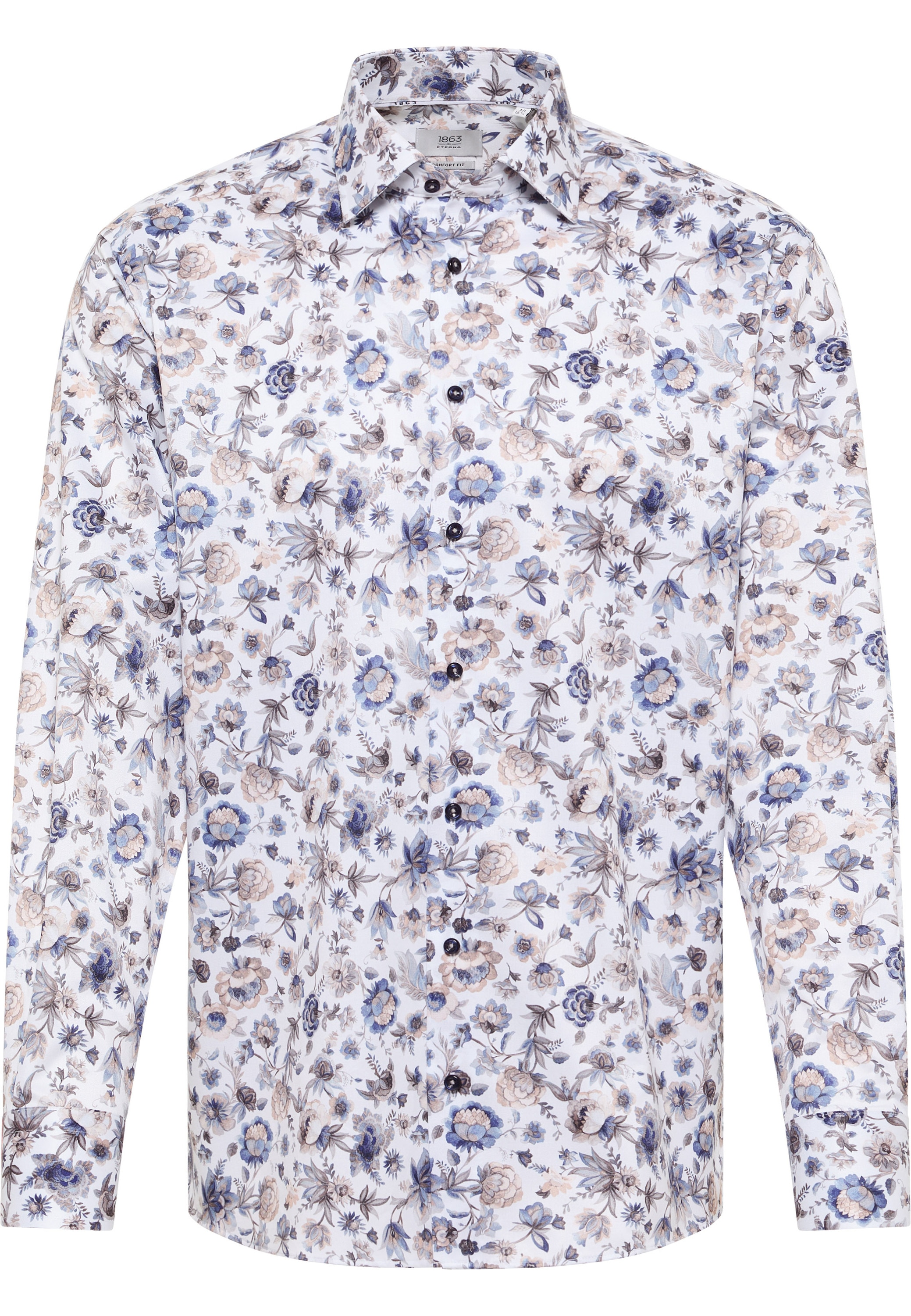 Eterna Langarmhemd »COMFORT FIT« NON IRON (bügelfrei)