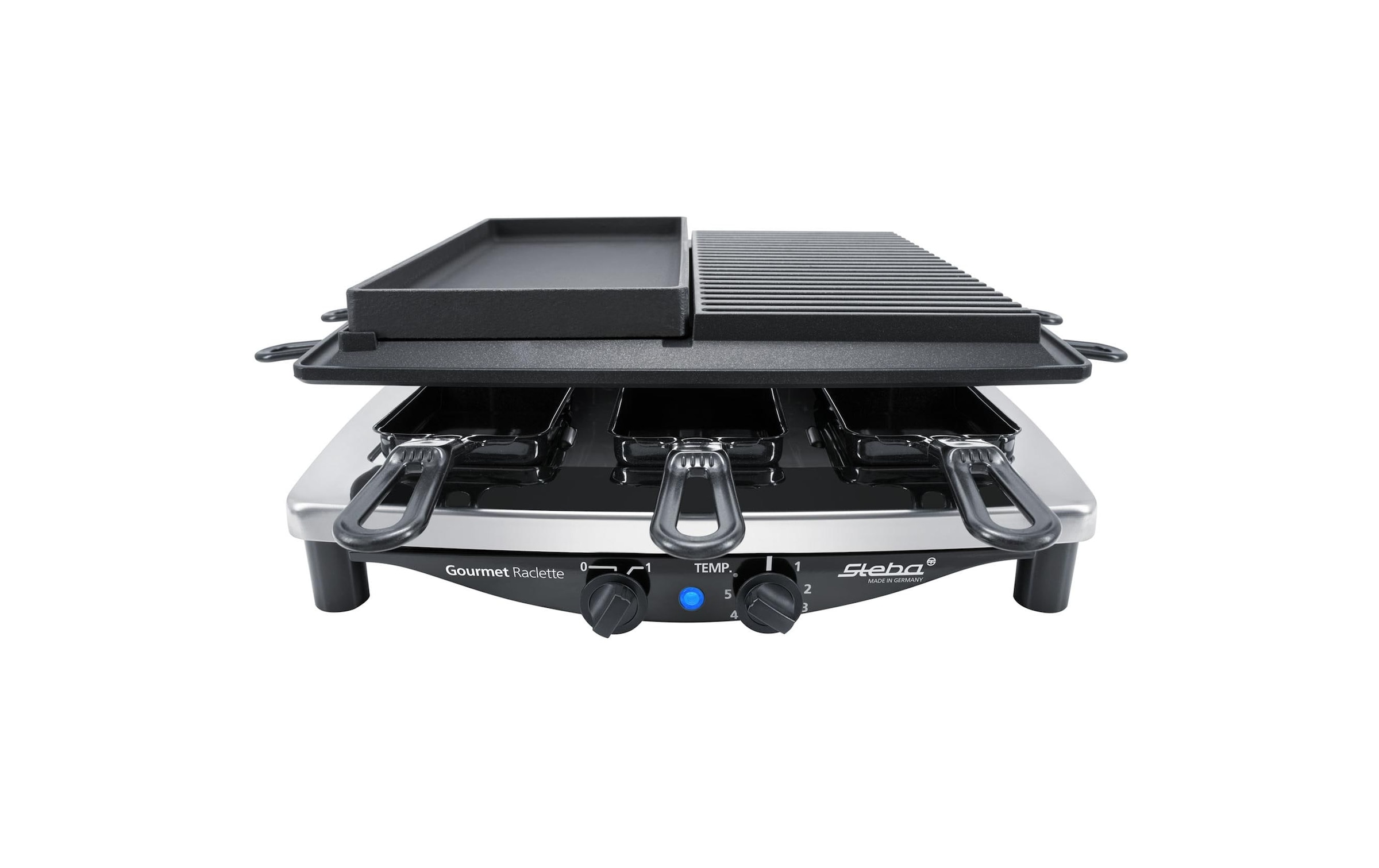 Steba Raclette »Raclette RC4 Plus Deluxe Chrom, 1450 W«